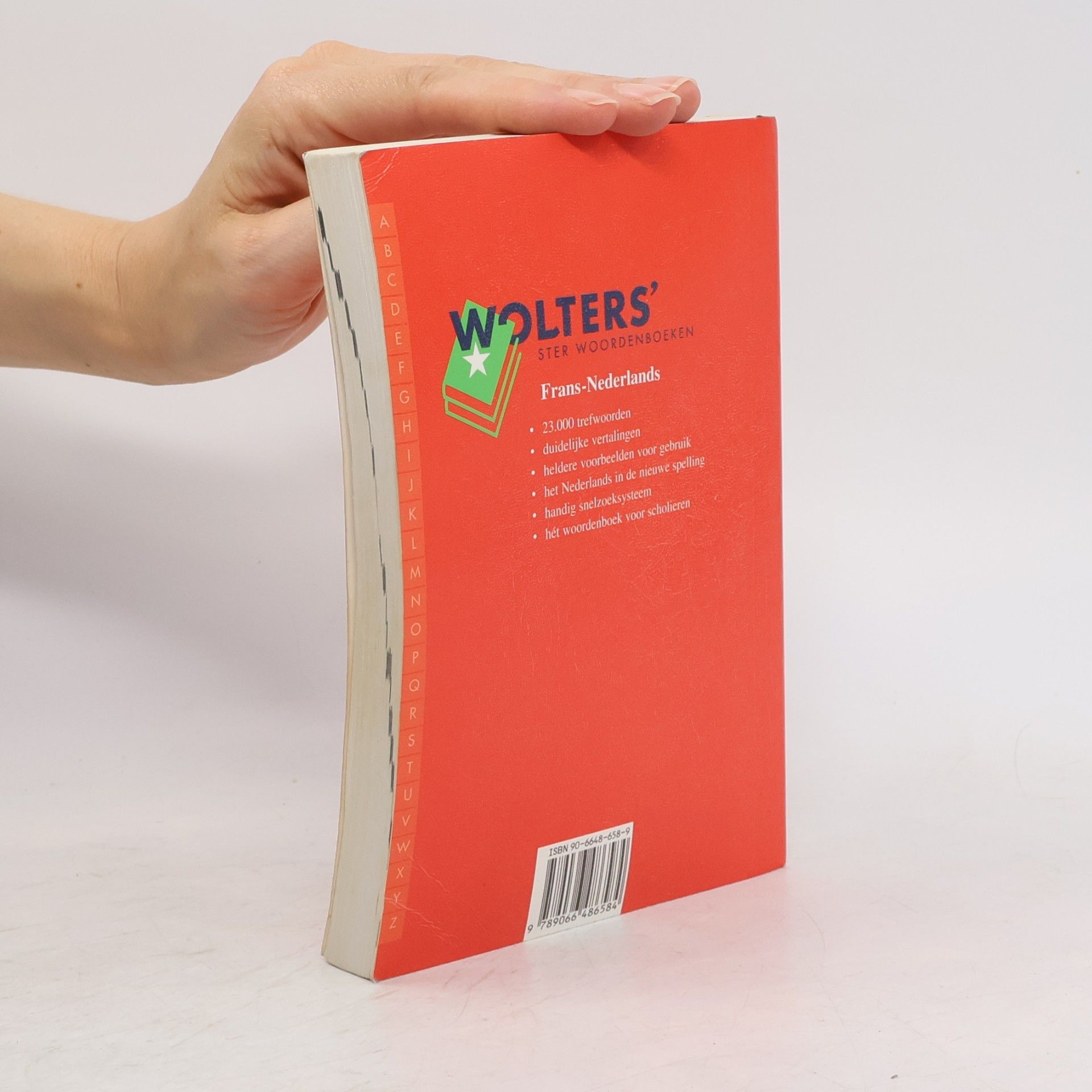M. Braaksma Wolters' Ster Woordenboek Frans Nederlands