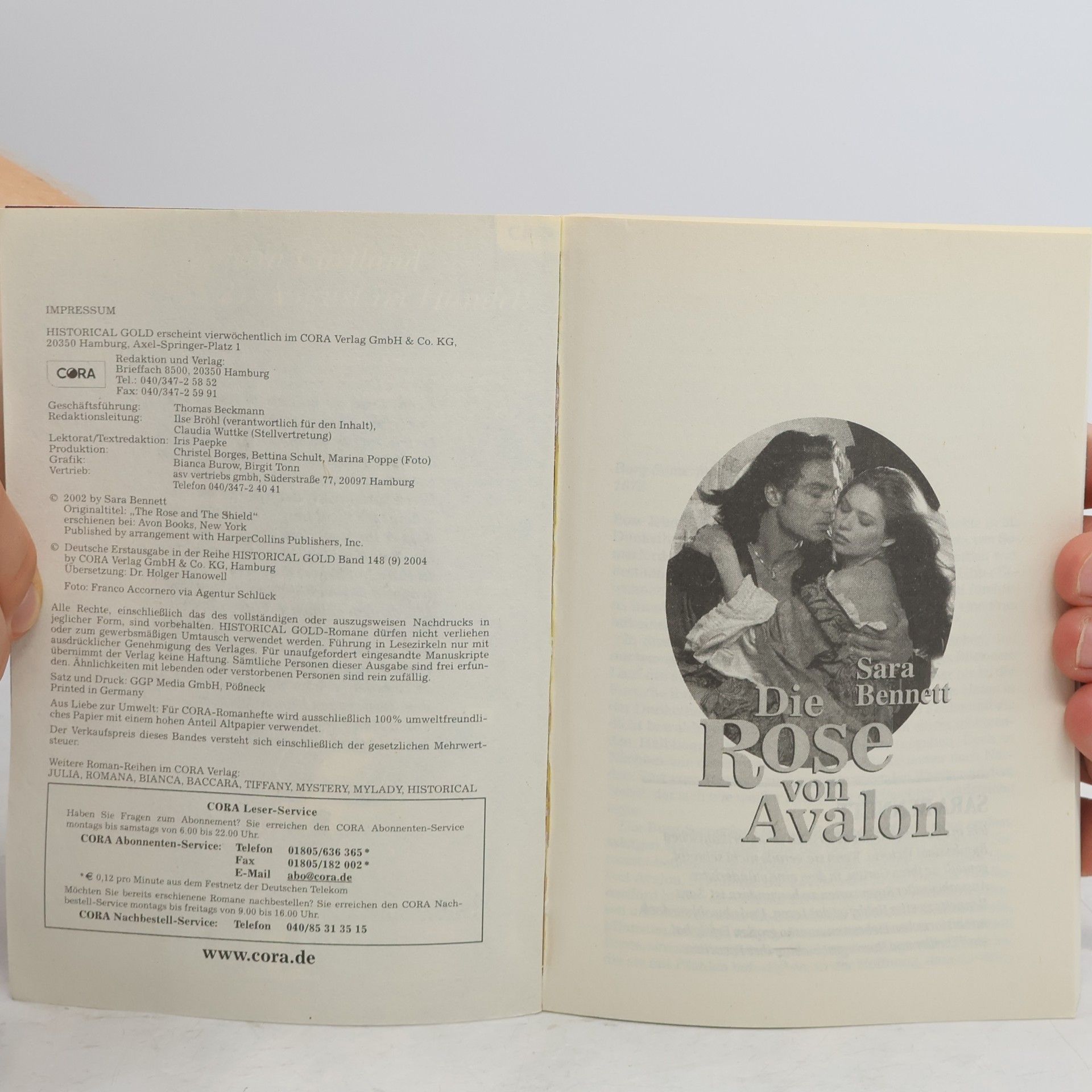 Sara Bennett Die Rose von Avalon