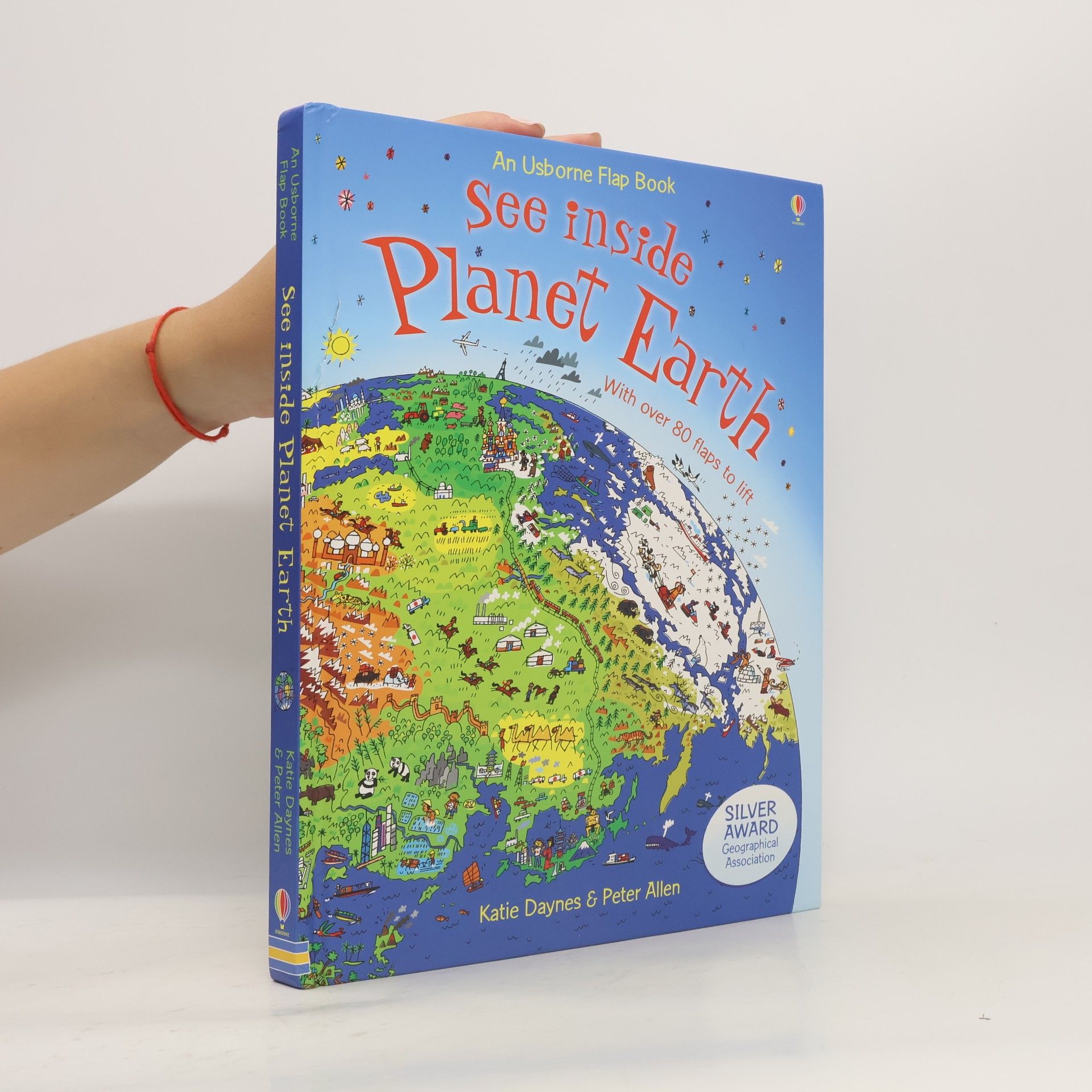 Katie Daynes An Usborne flap book see inside planet Earth : with over 80 flaps to lift