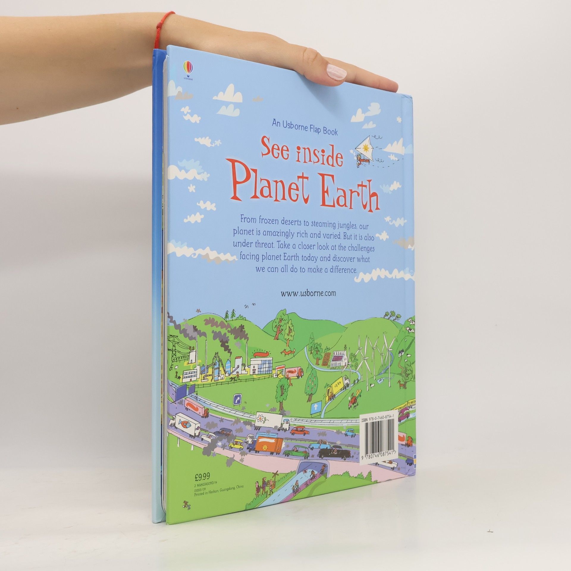Katie Daynes An Usborne flap book see inside planet Earth : with over 80 flaps to lift