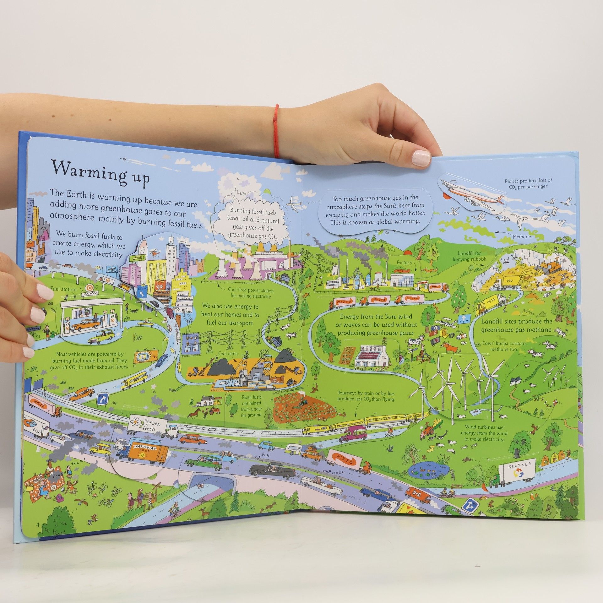 Katie Daynes An Usborne flap book see inside planet Earth : with over 80 flaps to lift