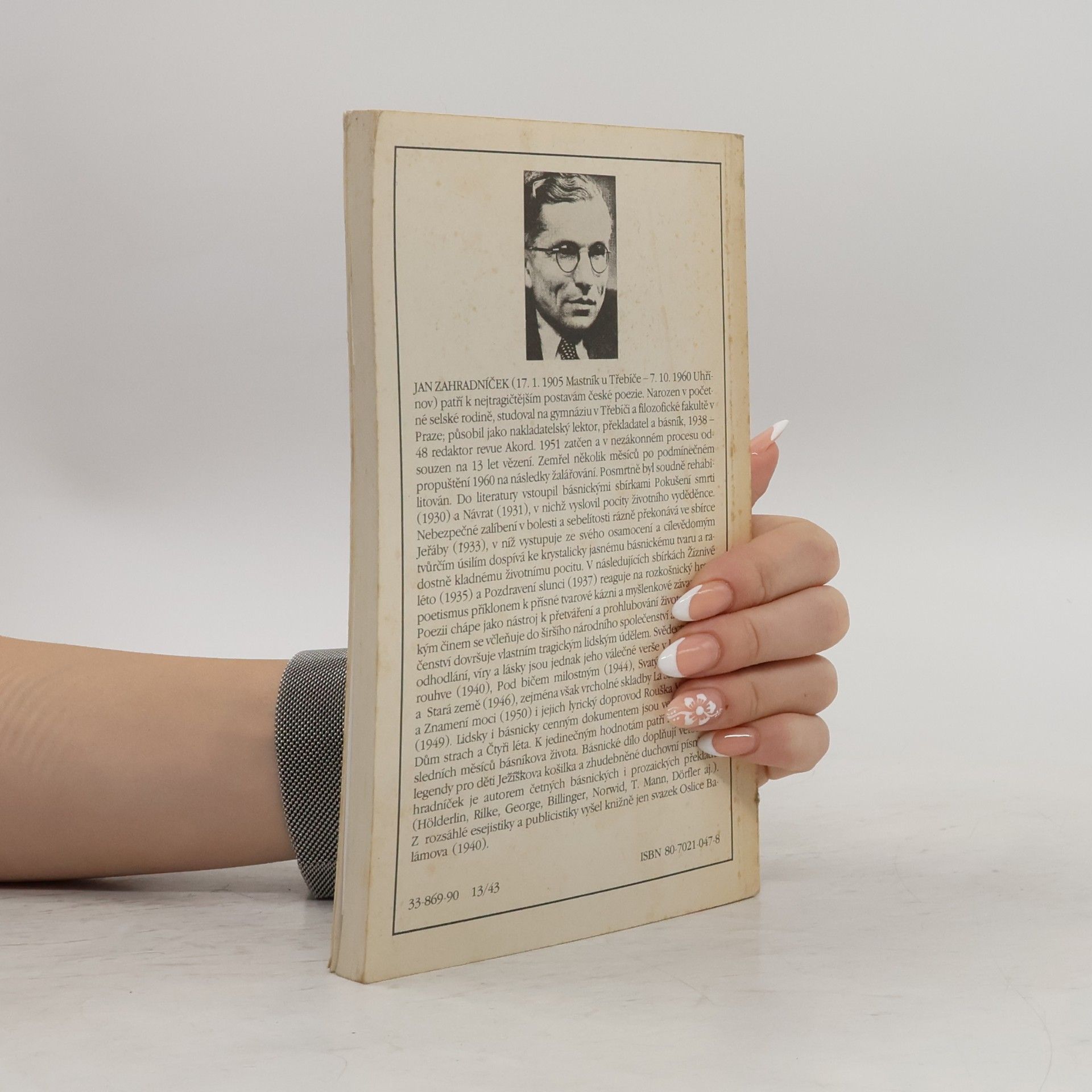 Jan Zahradníček Rouška Veroničina, La Saletta, Znamení moci