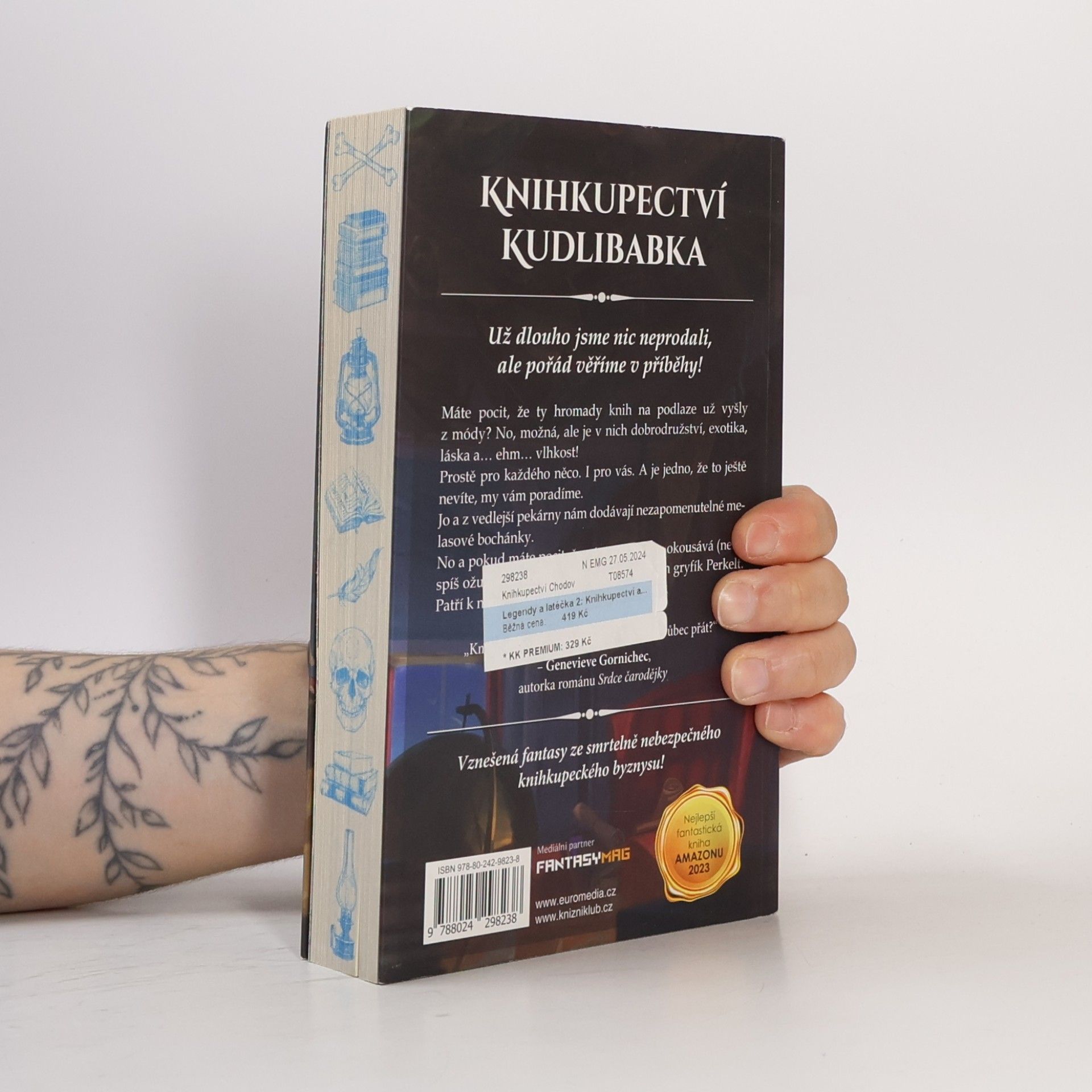 Jitka Čupová Knihkupectví & kostní prach