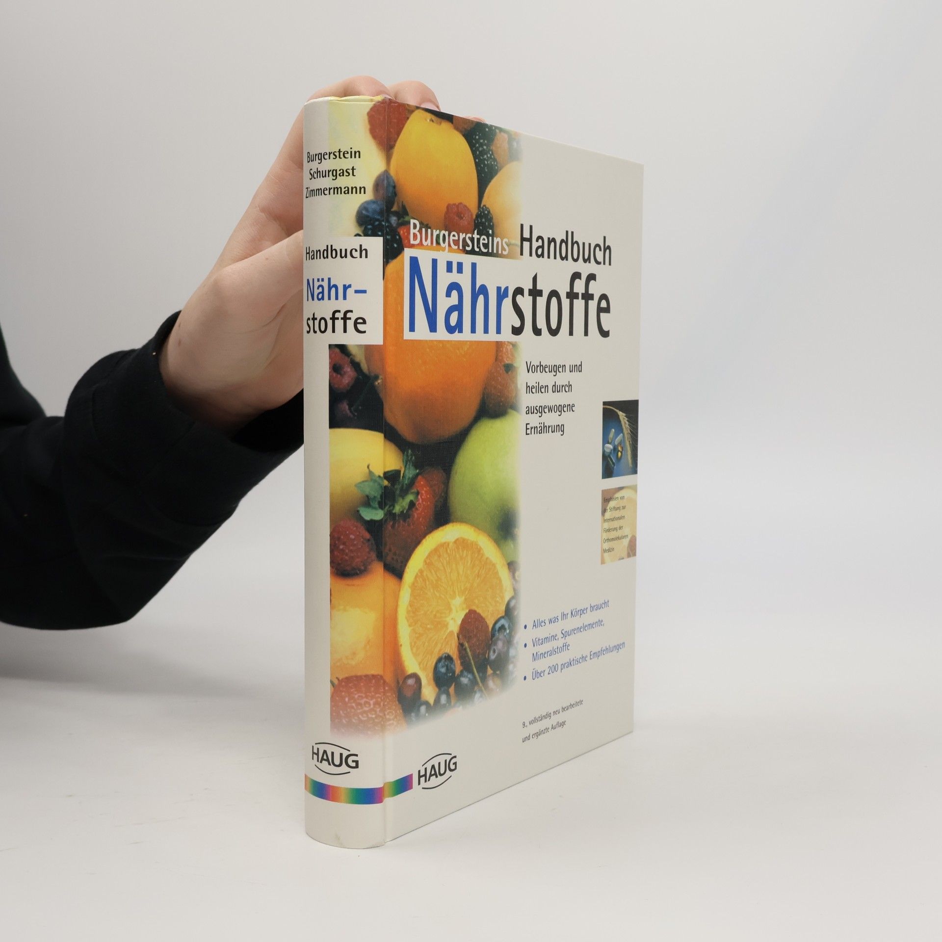 Lothar Burgerstein Burgersteins Handbuch Nährstoffe
