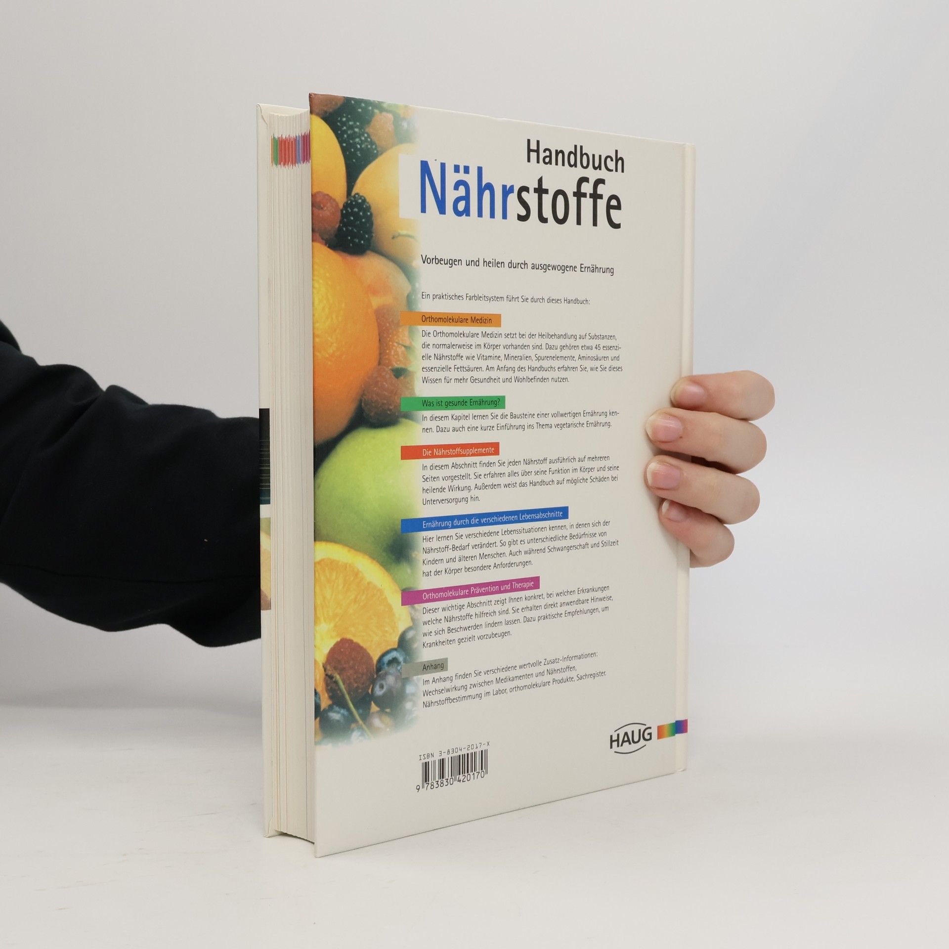 Lothar Burgerstein Burgersteins Handbuch Nährstoffe