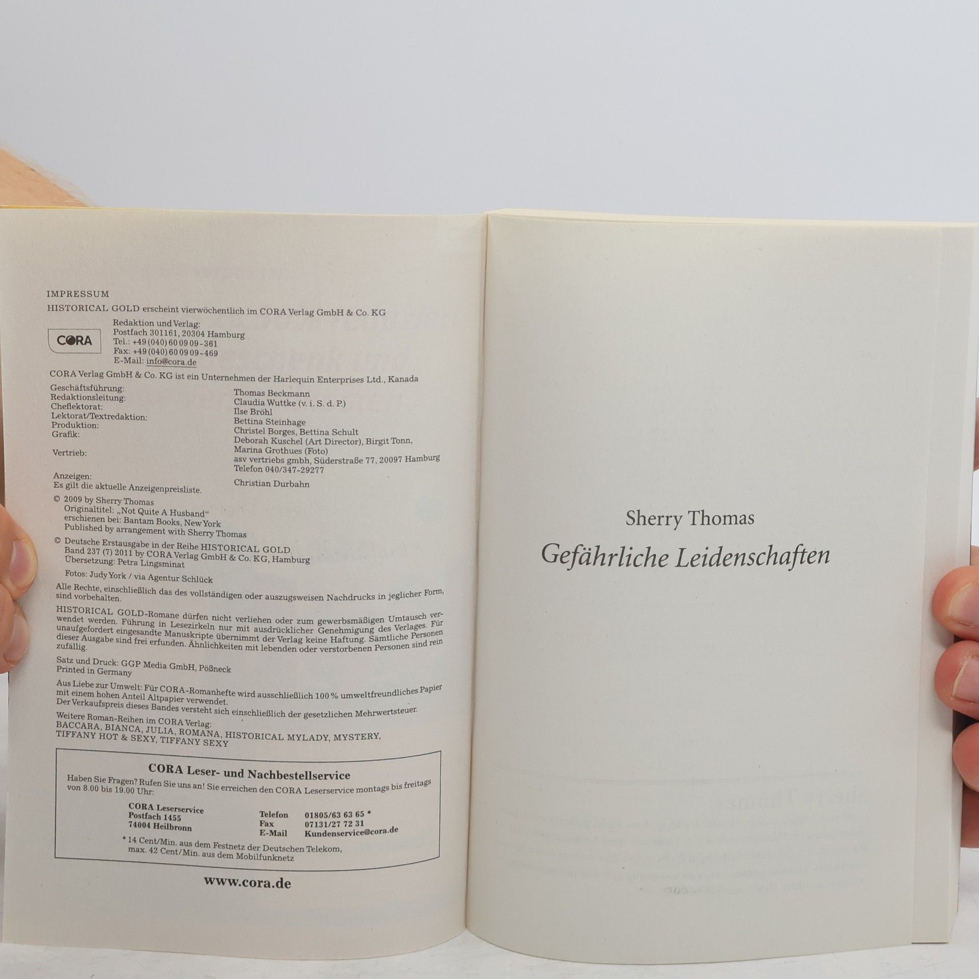 Sherry Thomas Historical Gold 237. Gefährliche Leidenschaften
