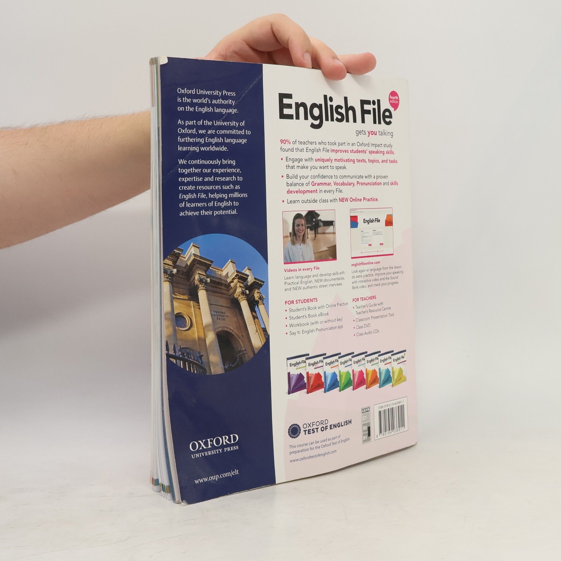 Kate Chomacki English file. Intermediate plus : Student's book