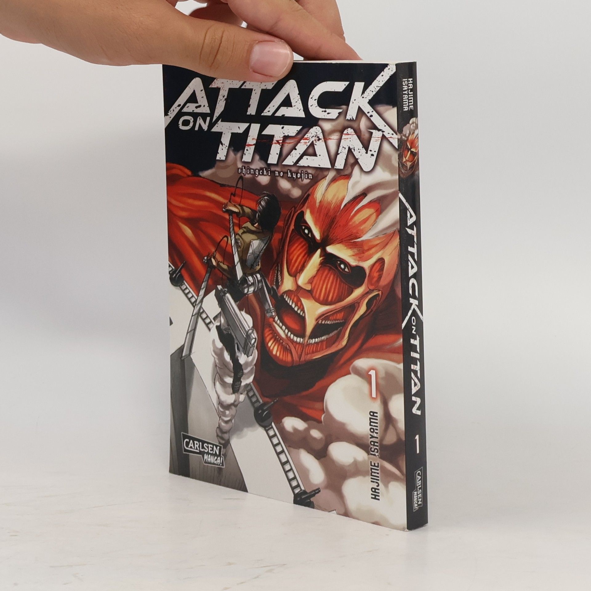 Hajime Isayama Attack on Titan 1