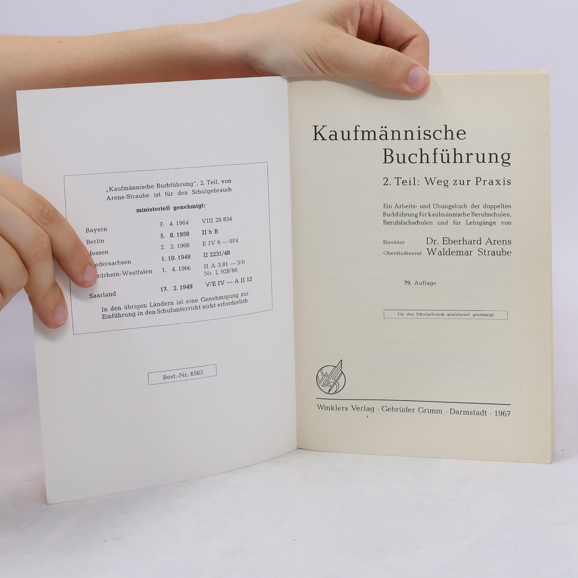Eberhard Arens Kaufmännische Buchführung 2. Weg zur Praxis