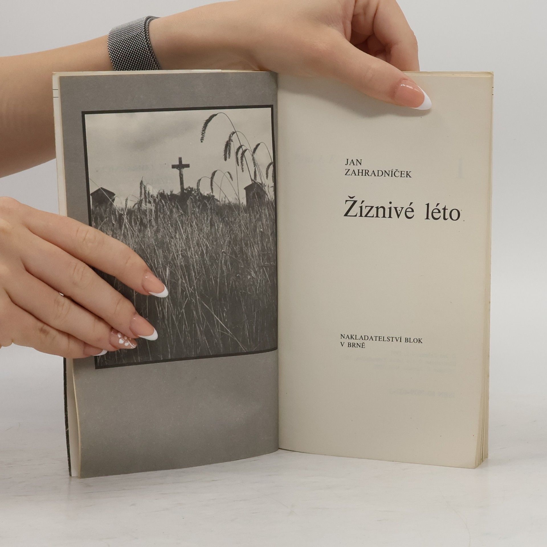 Jan Zahradníček Žíznivé léto