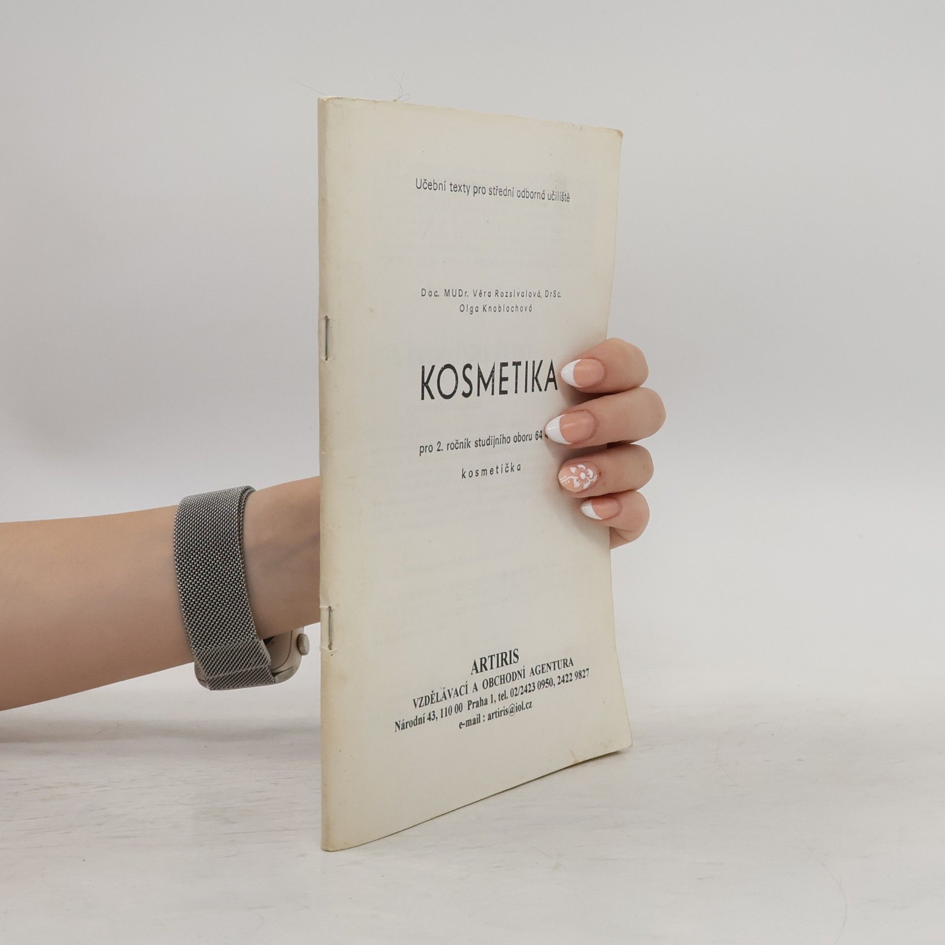 Kosmetika pro 2. ročník studijního oboru kosmetička