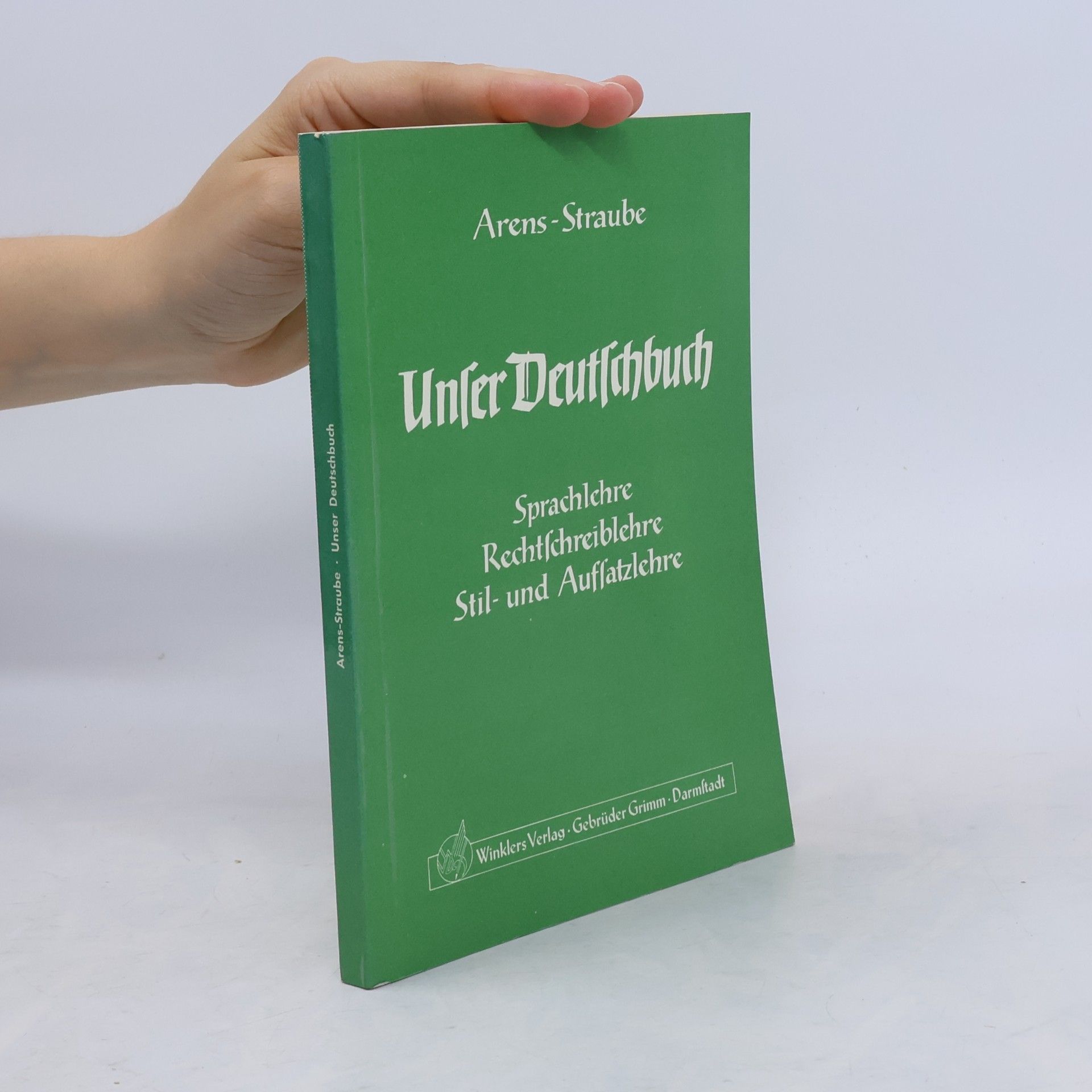 Rolf Eberhard Arens Unser Deutschbuch