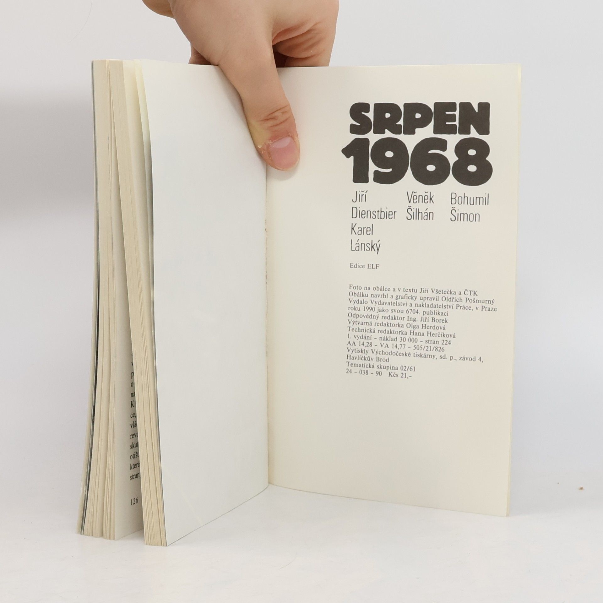 Collectif d'auteurs Srpen 1968