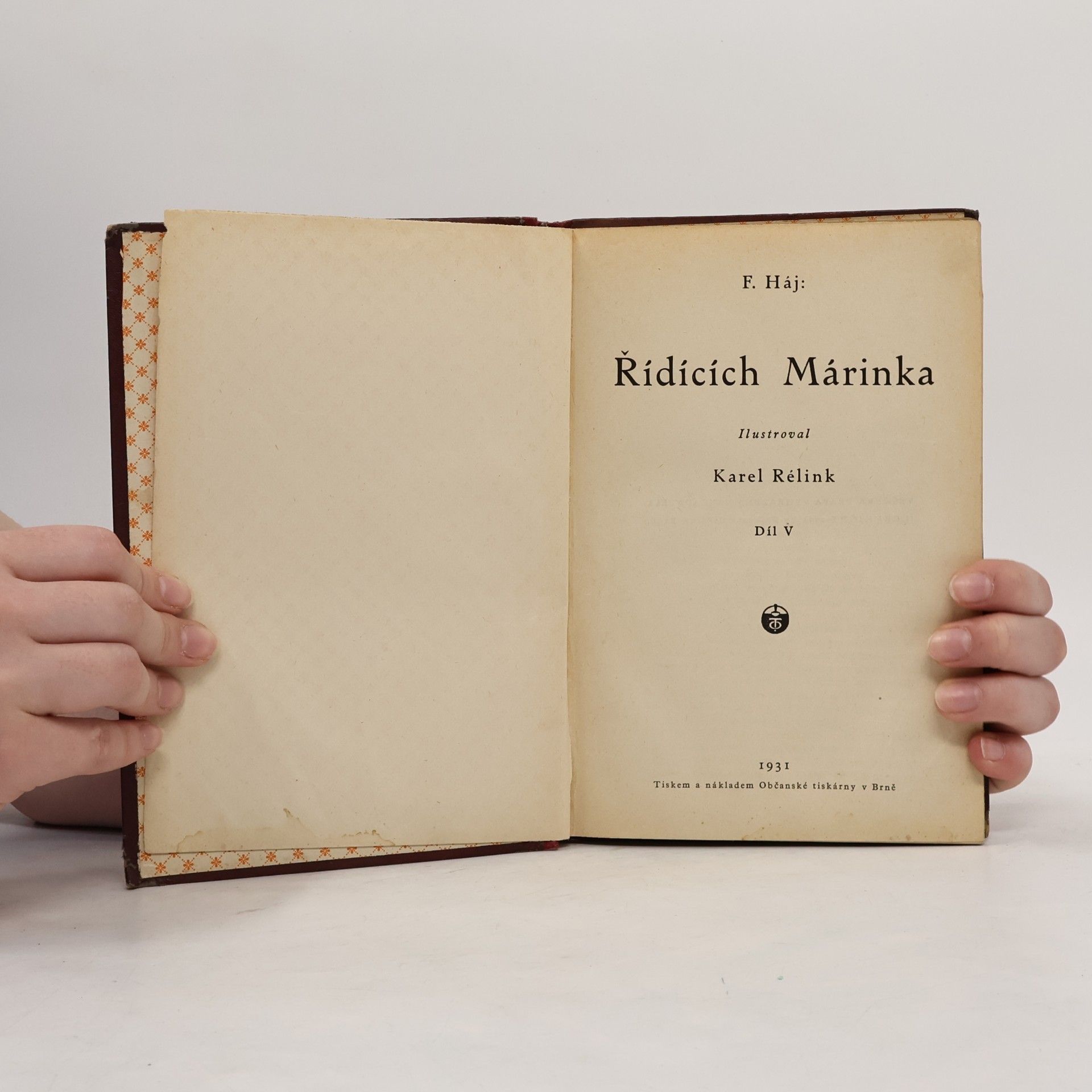 Karel Rélink Řídících Márinka V