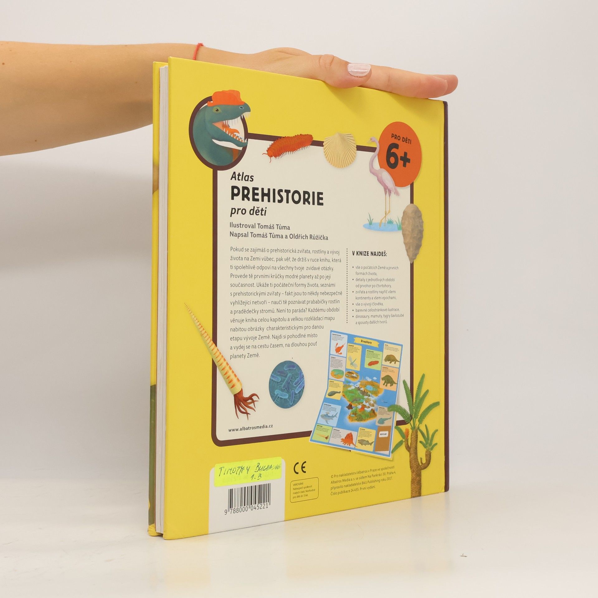 Tomáš Tůma Atlas prehistorie pro děti. Od počátku Země po čtvrtohory