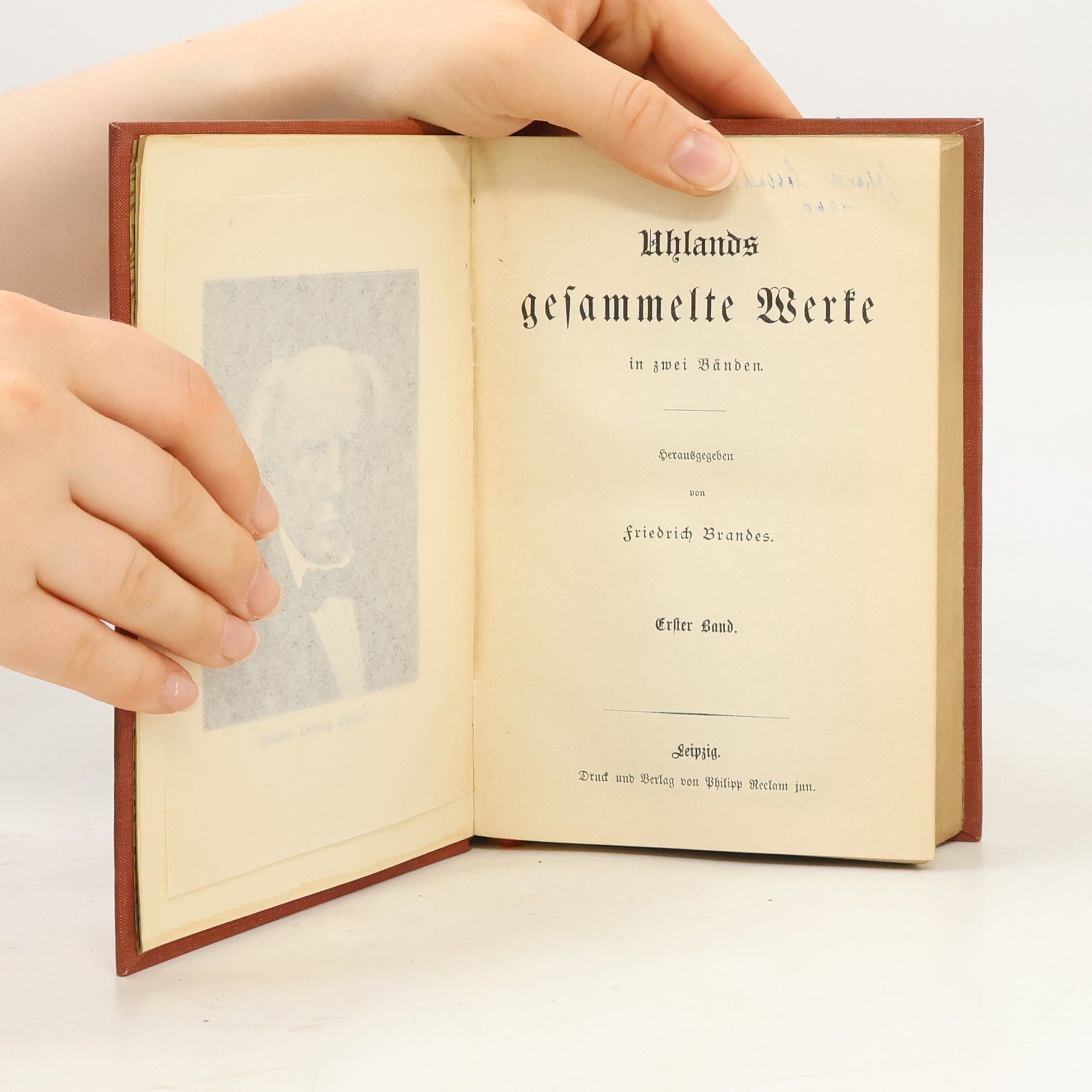 Ludwig Uhland Uhlands gesammelte Werke in zwei Bänden