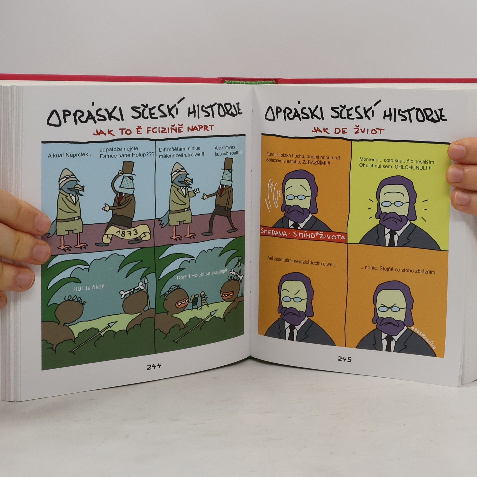 Jaz Opráski sčeskí historje f koztce