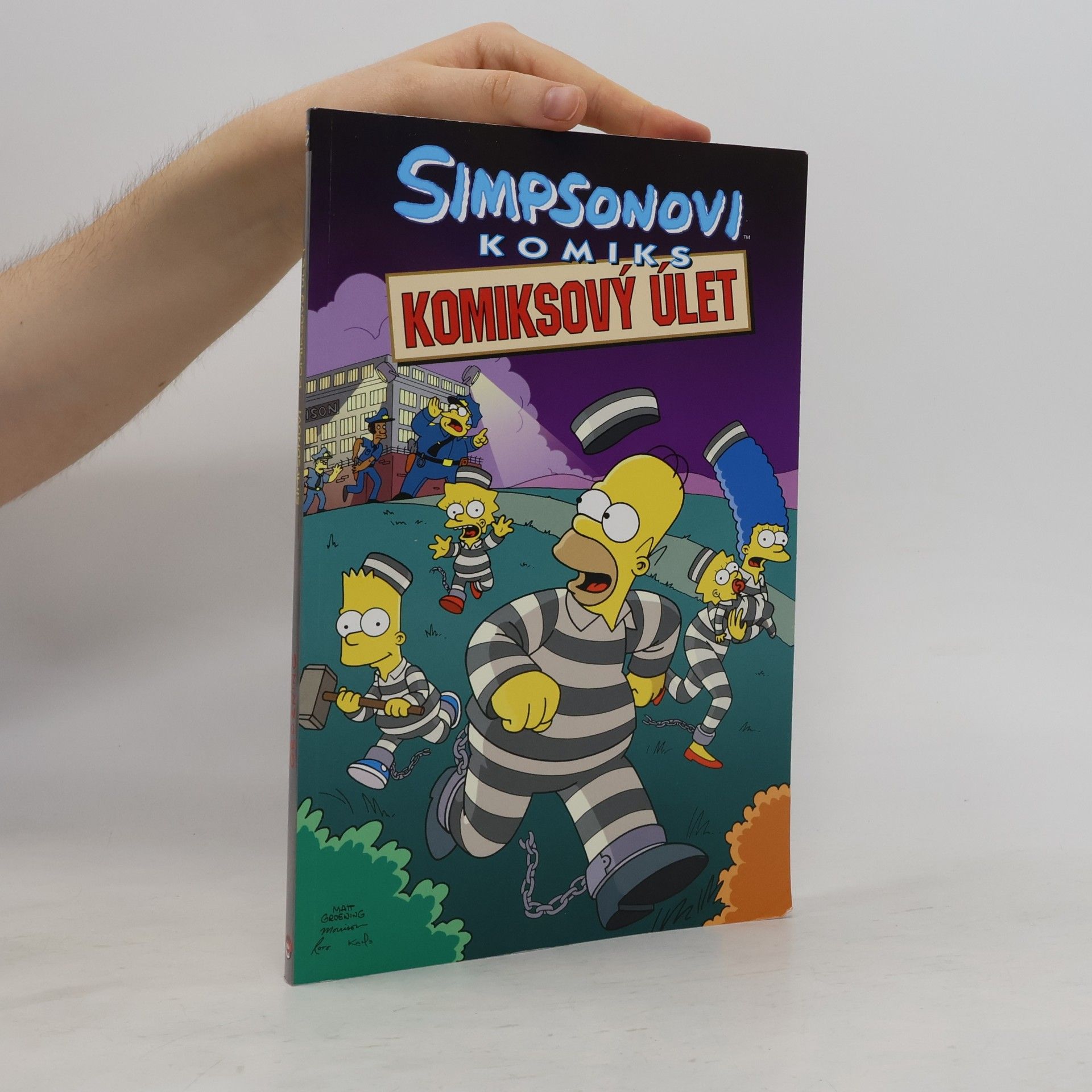 Simpsonovi. Komiksový úlet