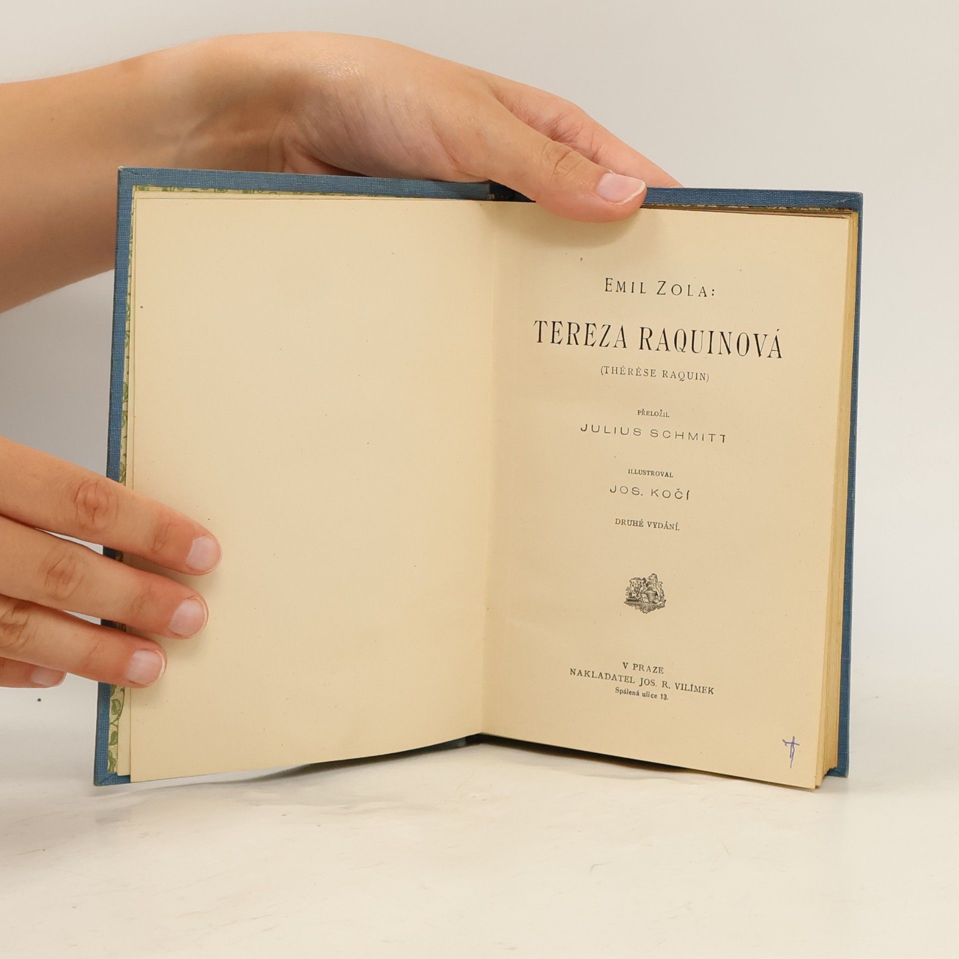 Émile Zola Tereza Raquinová