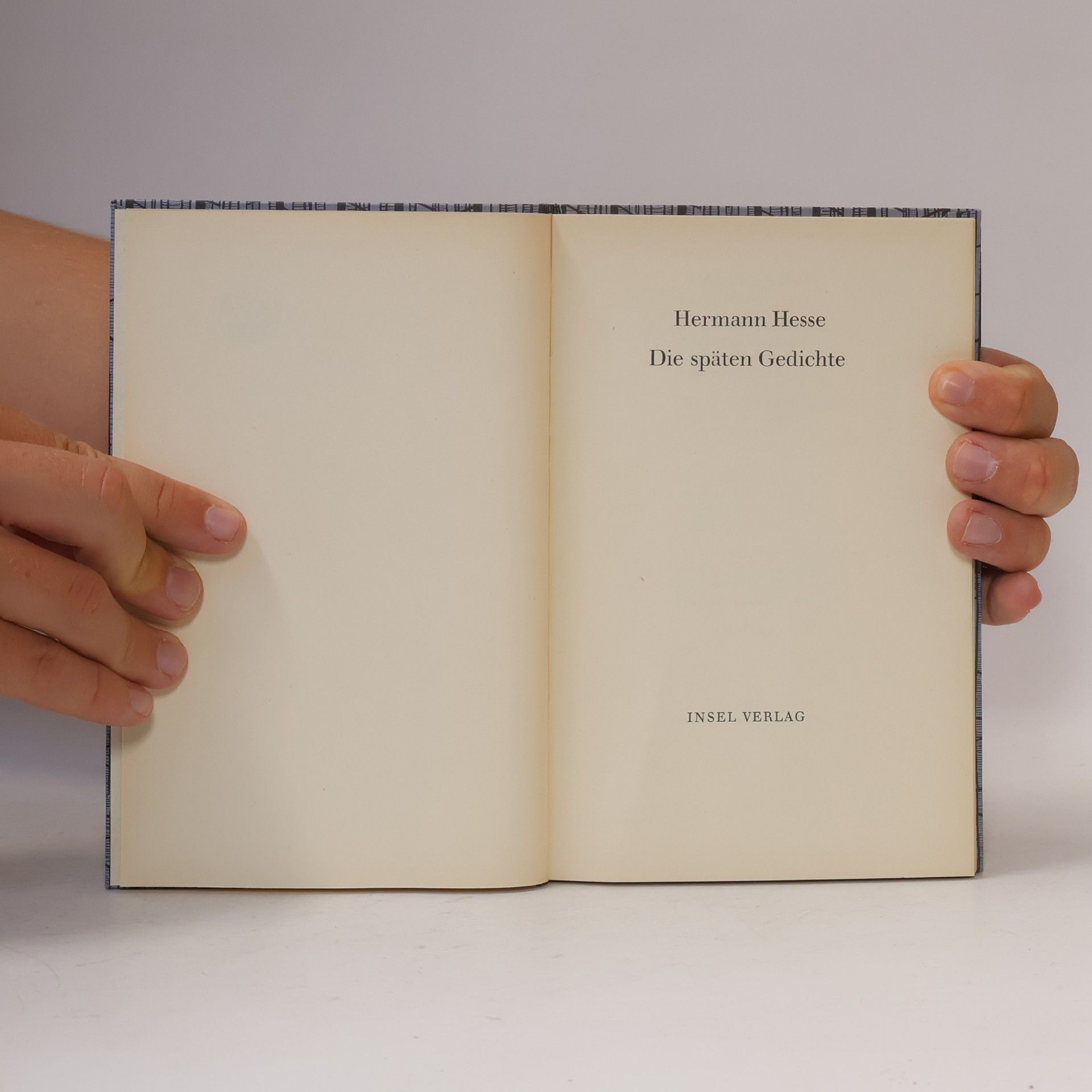 Hermann Hesse Die Späten Gedichte