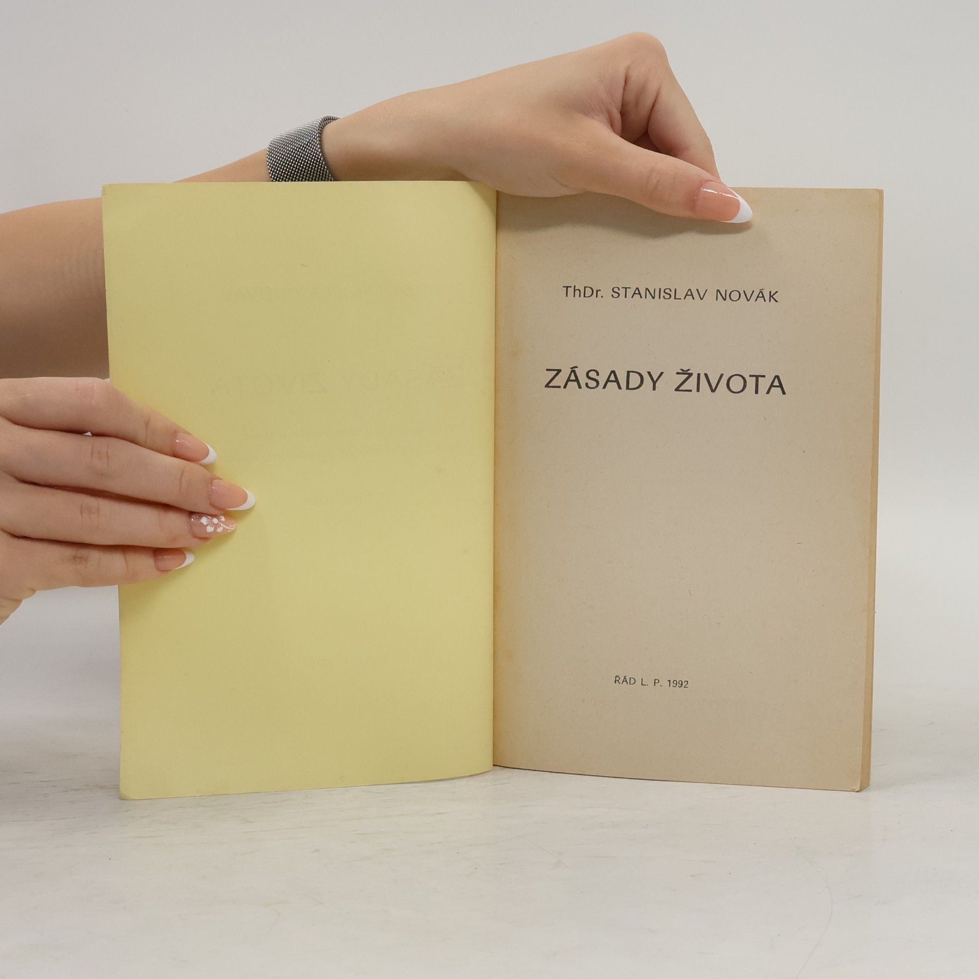 Stanislav Novák Zásady života