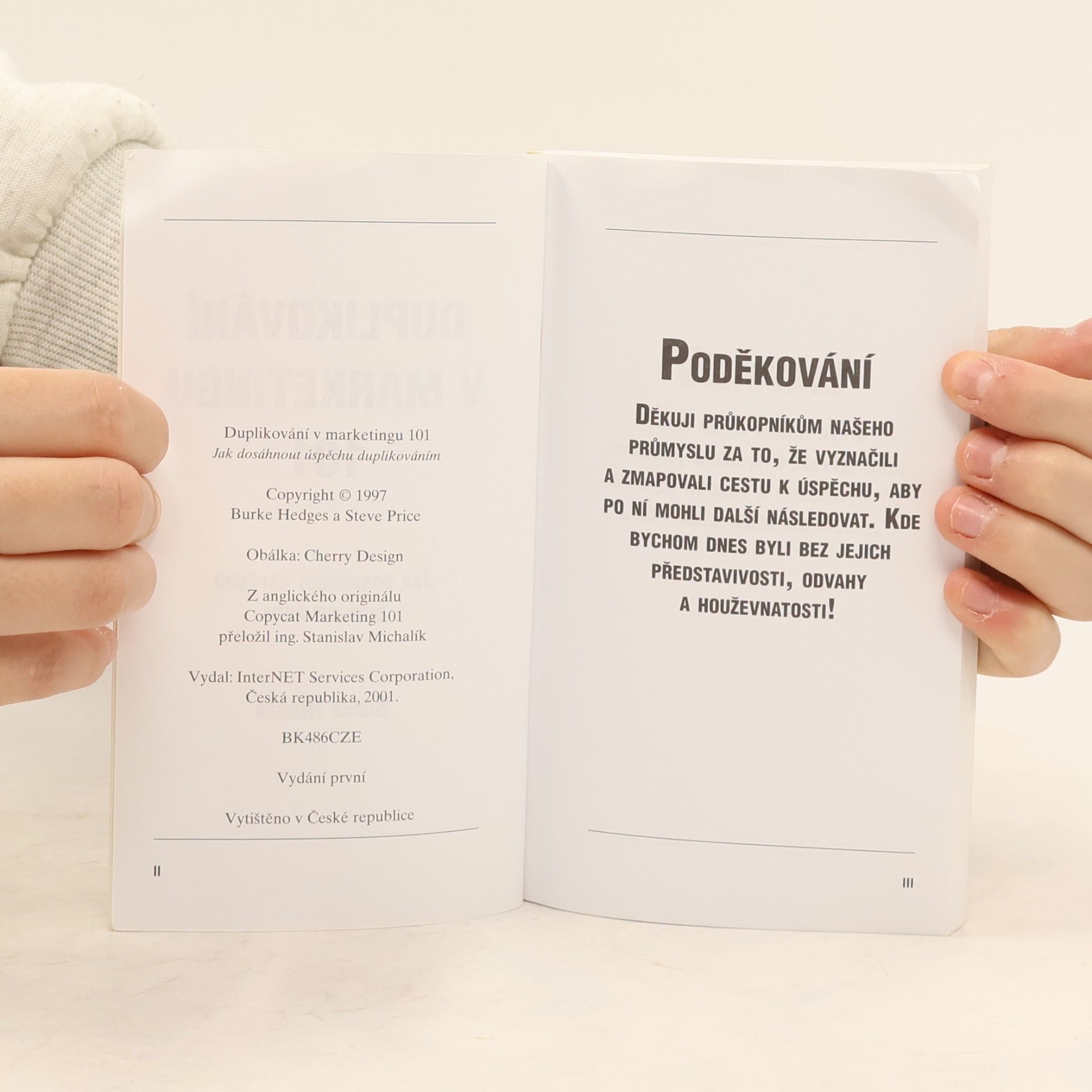 Burke Hedges Duplikování v marketingu 101