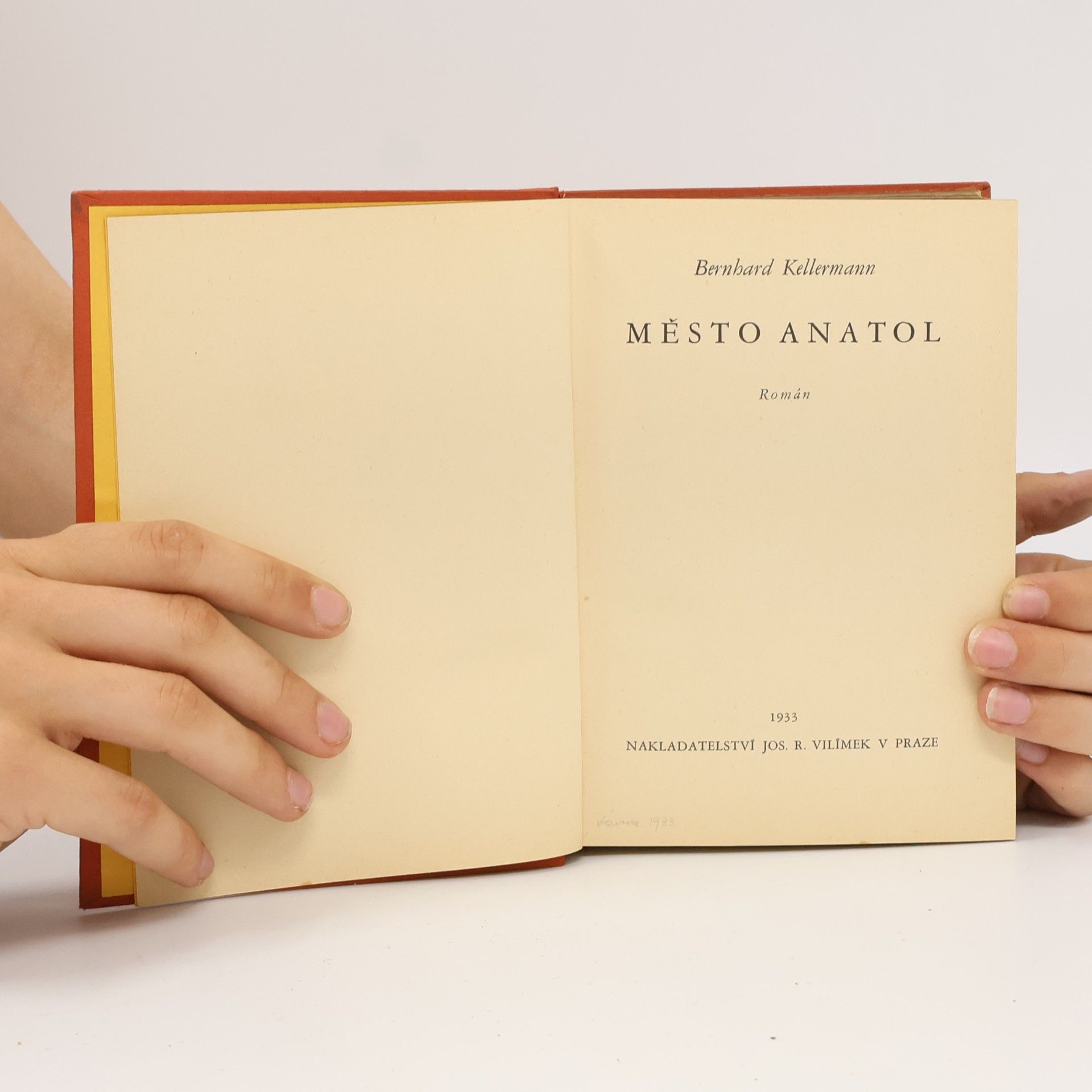 Bernhard Kellermann Město Anatol