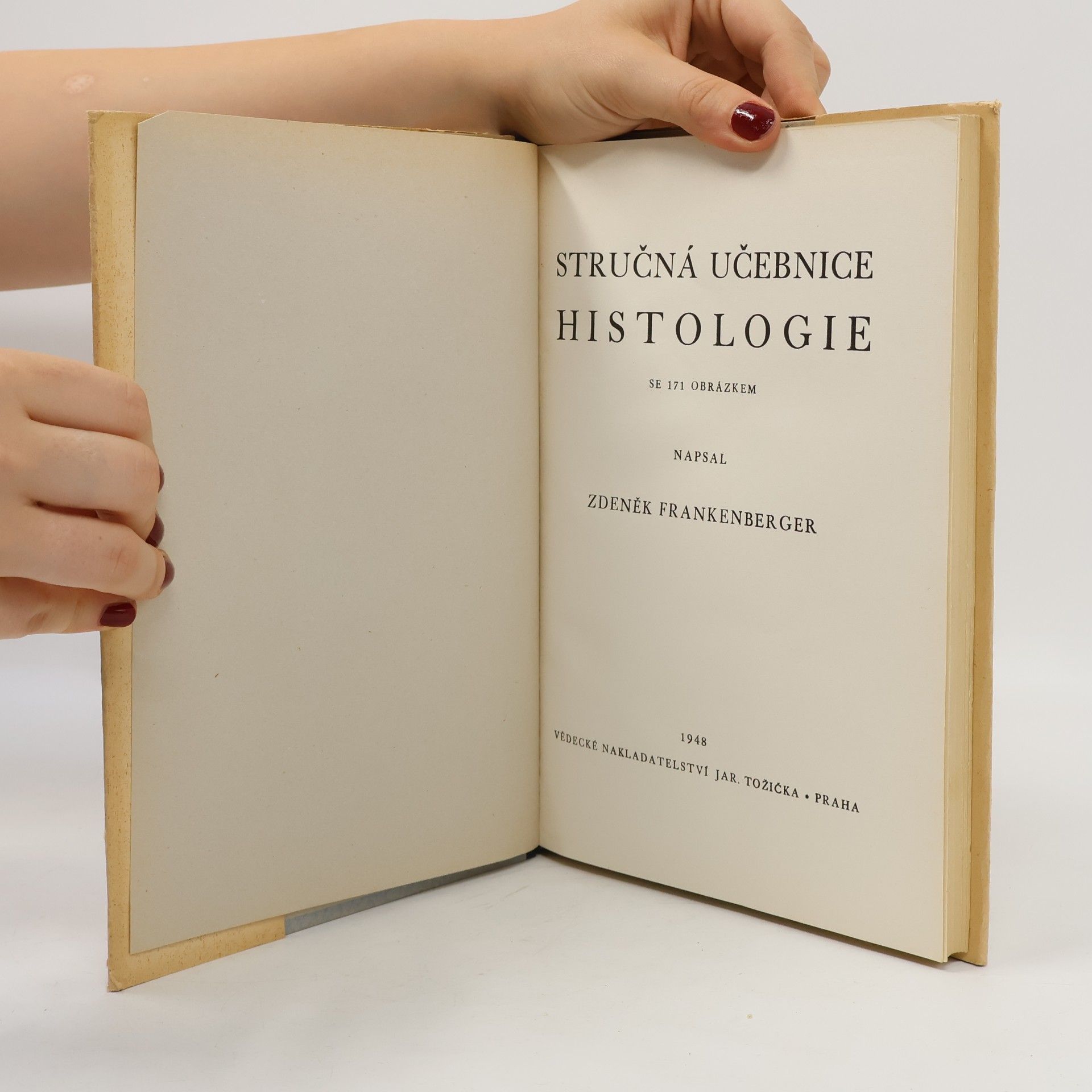 Zdeněk Frankenberger Stručná učebnice histologie