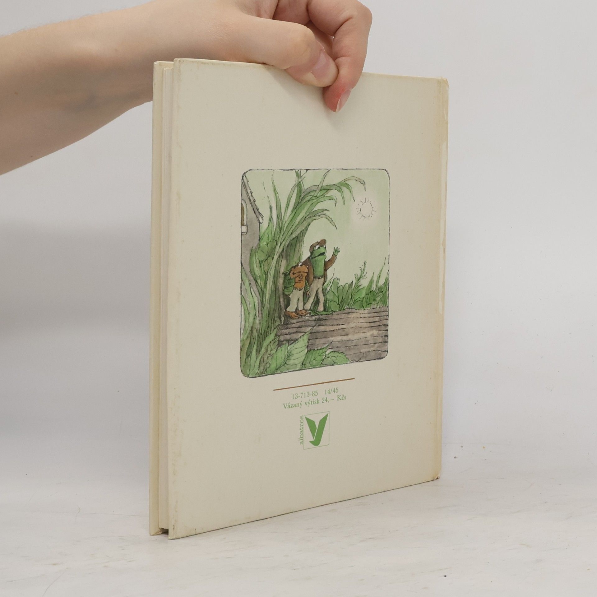Arnold Lobel Kvak a Žbluňk jsou kamarádi