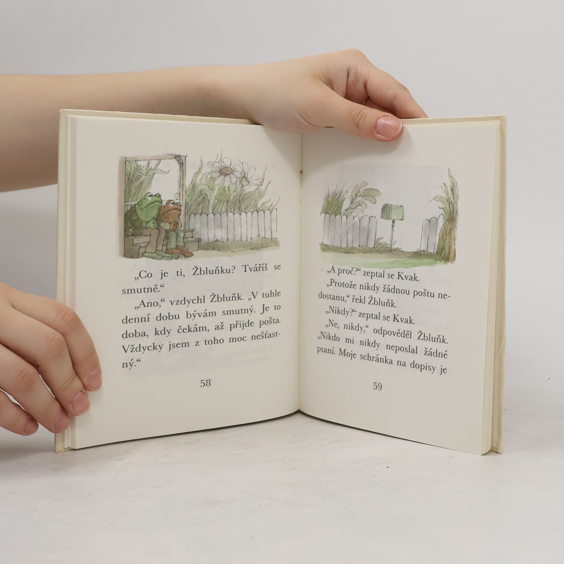 Arnold Lobel Kvak a Žbluňk jsou kamarádi