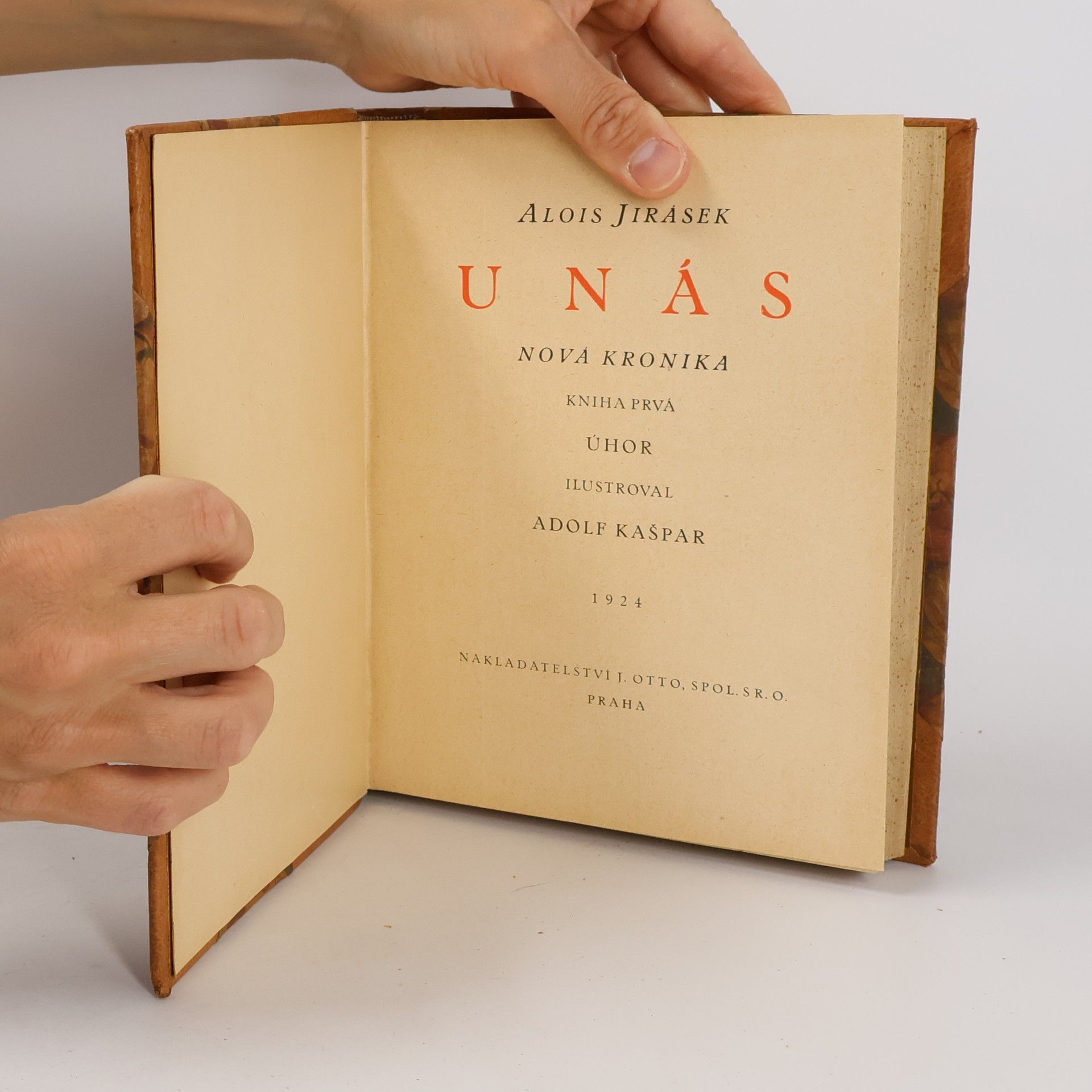 Alois Jirásek U nás I. Úhor