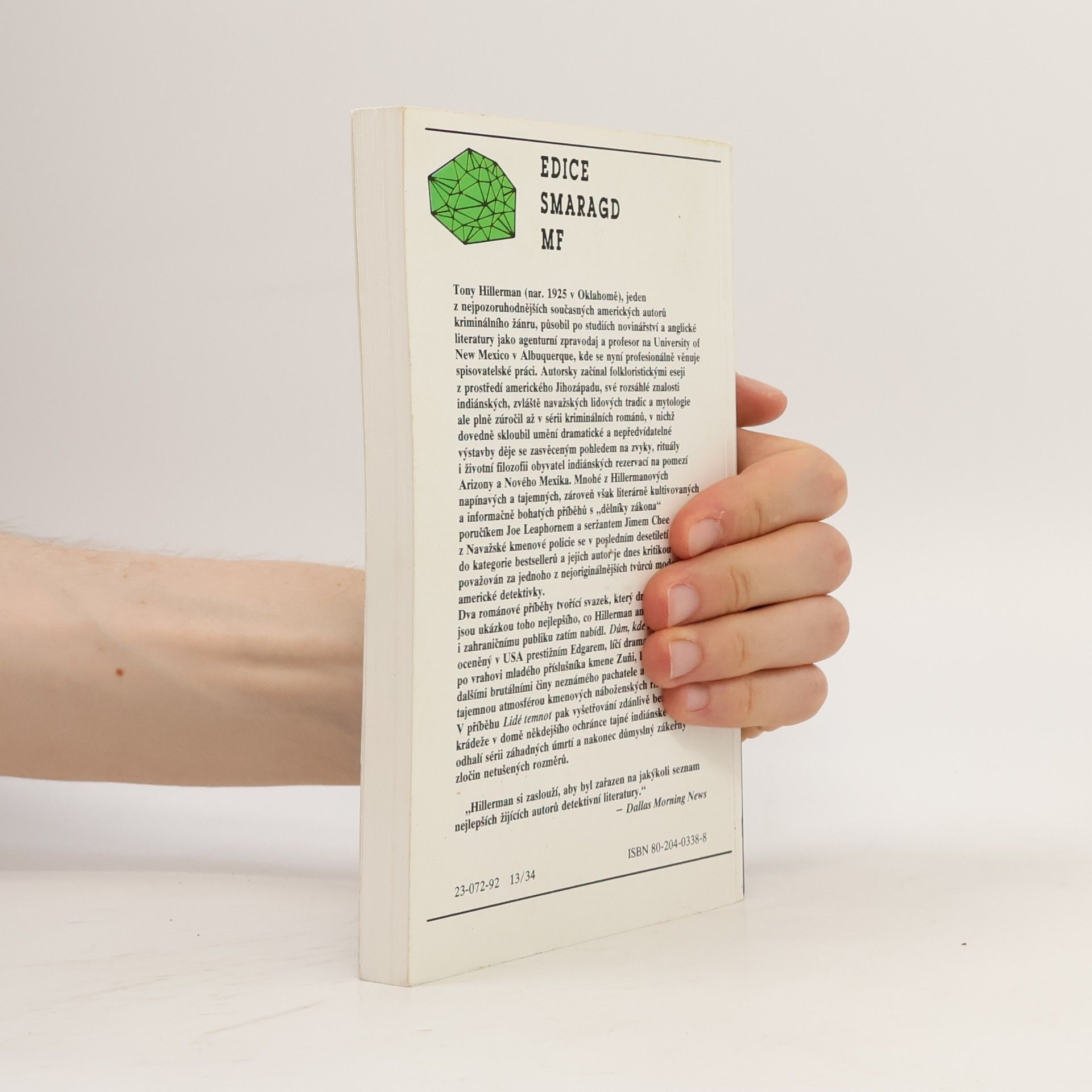 Tony Hillerman Dům, kde tančí mrtví ; Lidé temnot