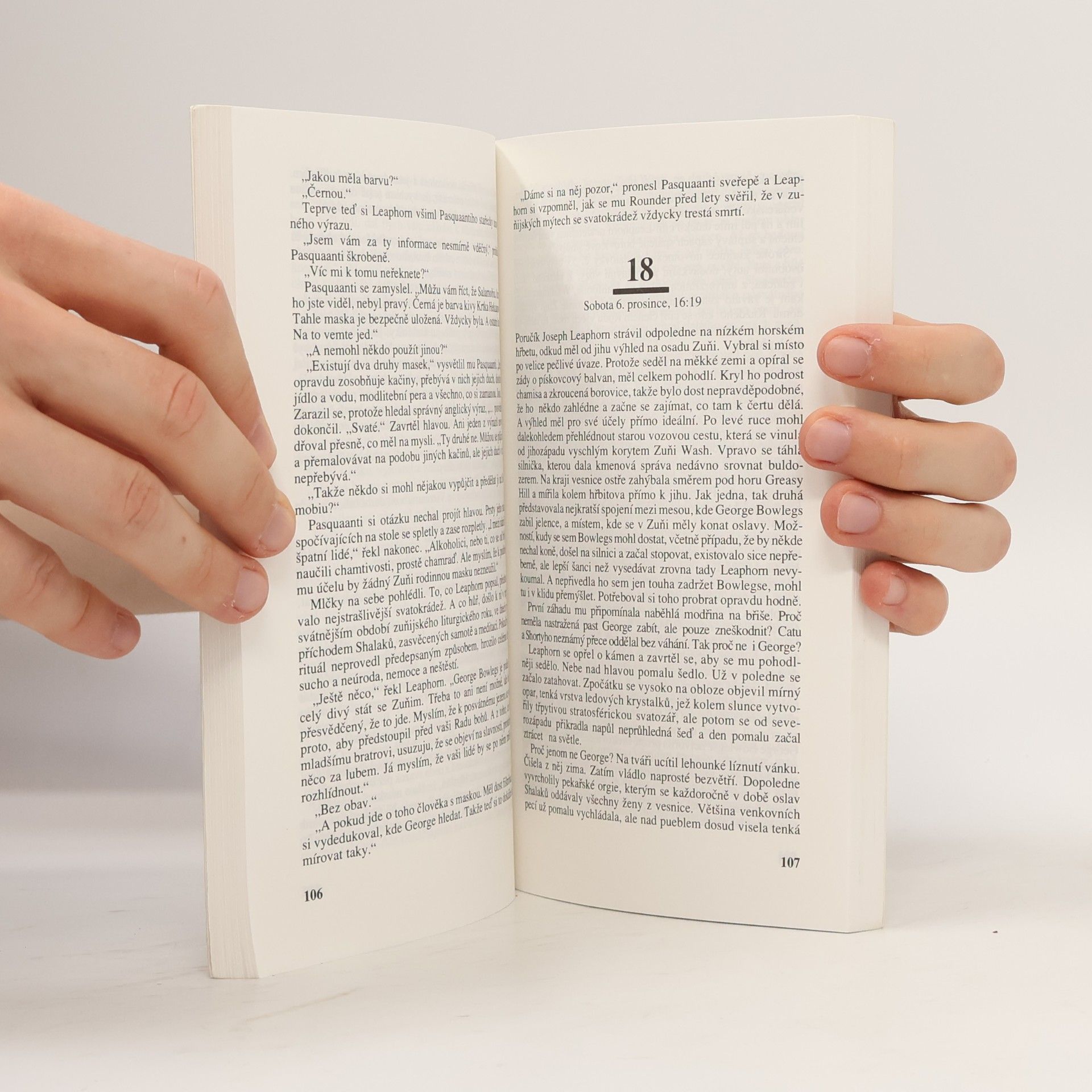 Tony Hillerman Dům, kde tančí mrtví ; Lidé temnot