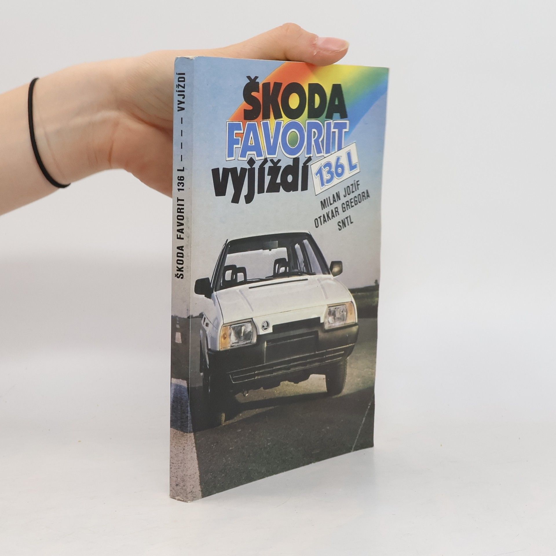 Otakar Gregora Škoda Favorit 136 L vyjíždí