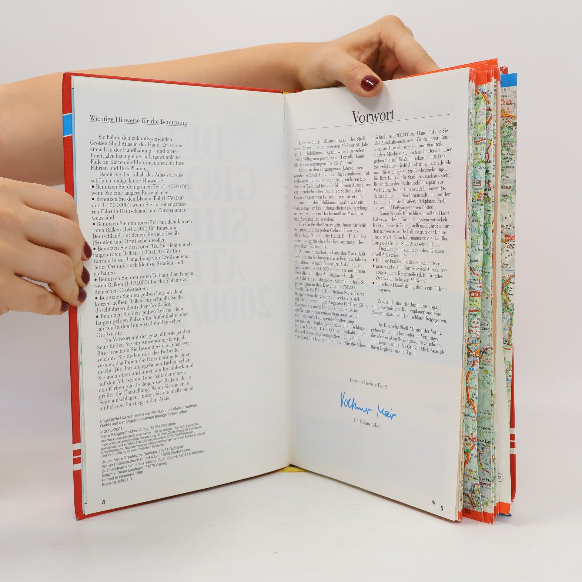 Autores varios Der Grosse Shell Atlas 2000/2001