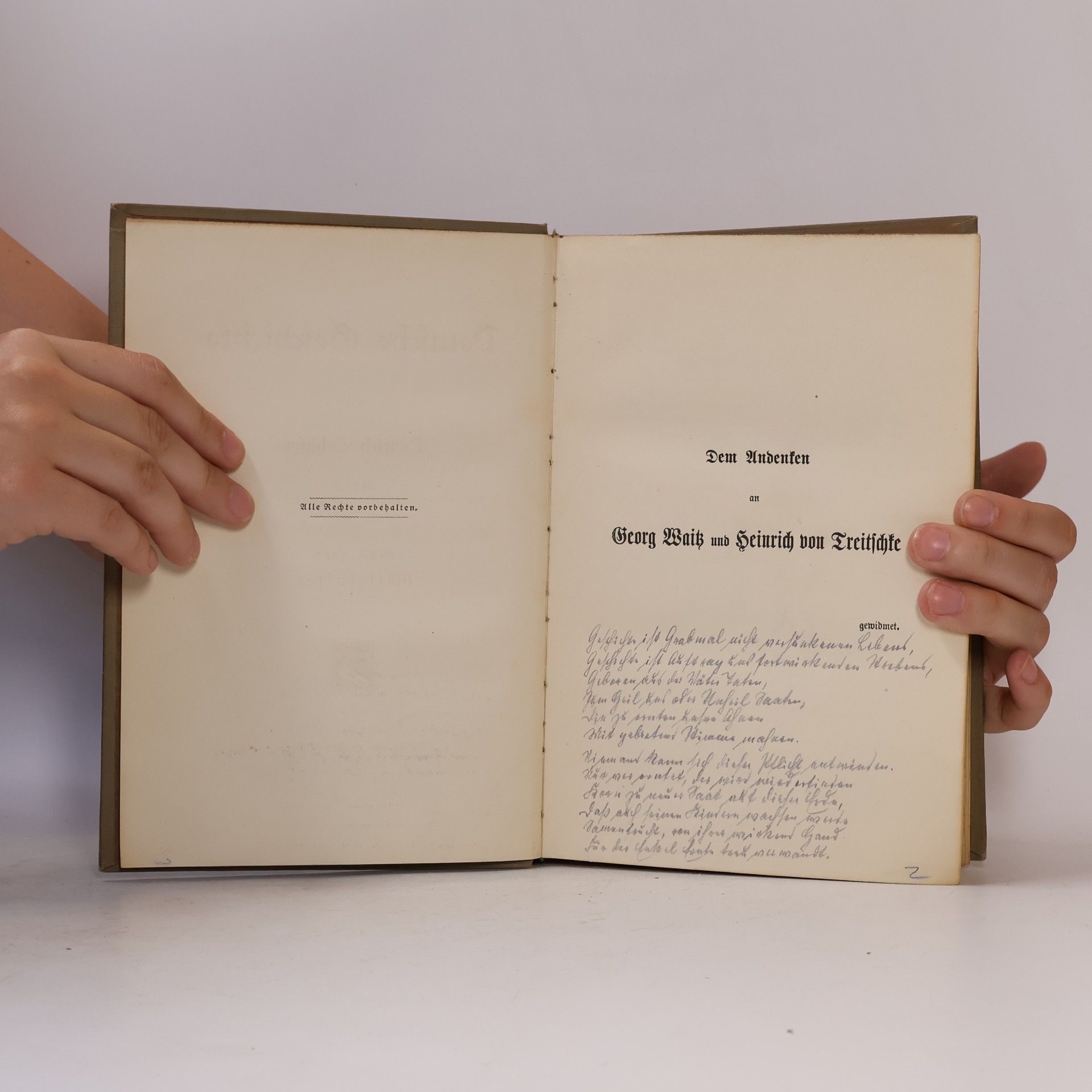 Dietrich Schäfer Deutsche Geschichte I.
