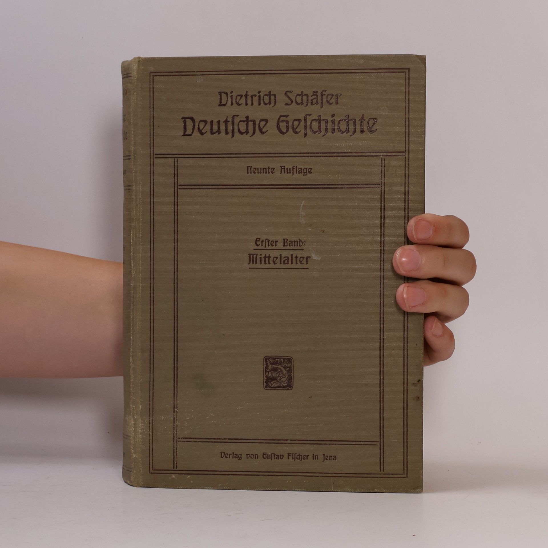 Dietrich Schäfer Deutsche Geschichte I.