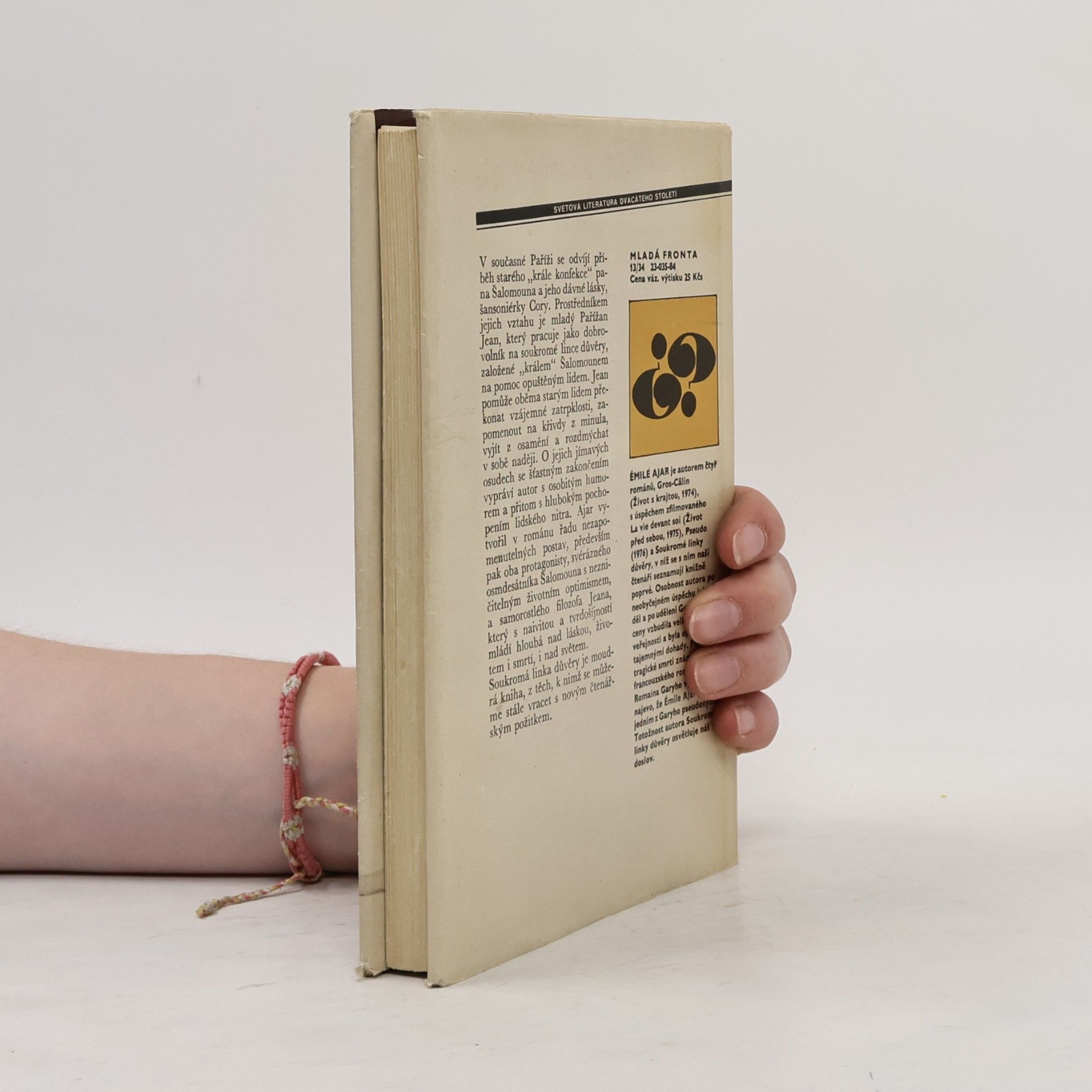 Romain Gary Soukromá linka důvěry