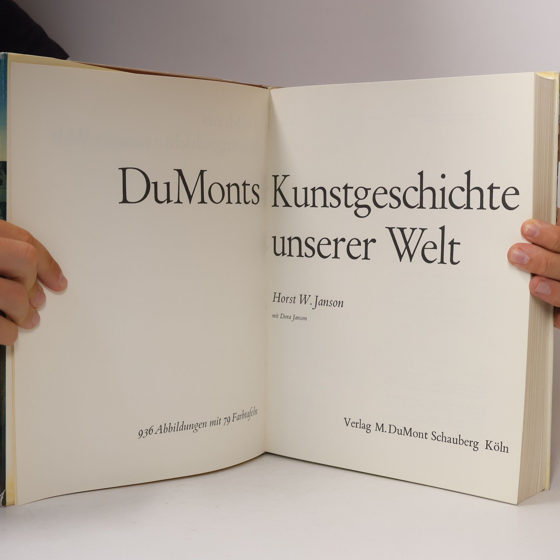 Horst W. Janson DuMonts Kunstgeschichte unserer Welt