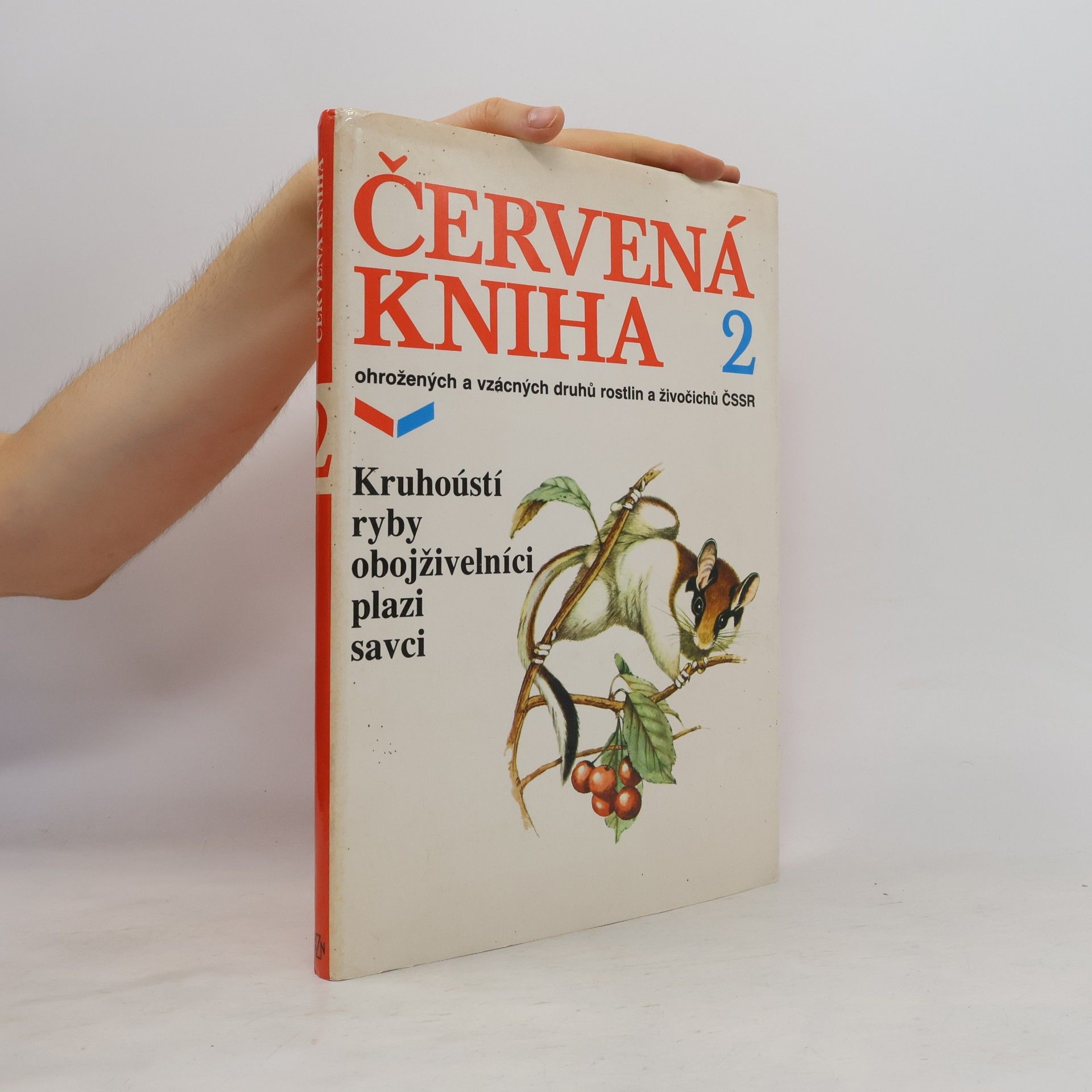 Vlastimil Baruš Červená kniha ohrožených a vzácných druhů rostlin a živočichů ČSSR 2