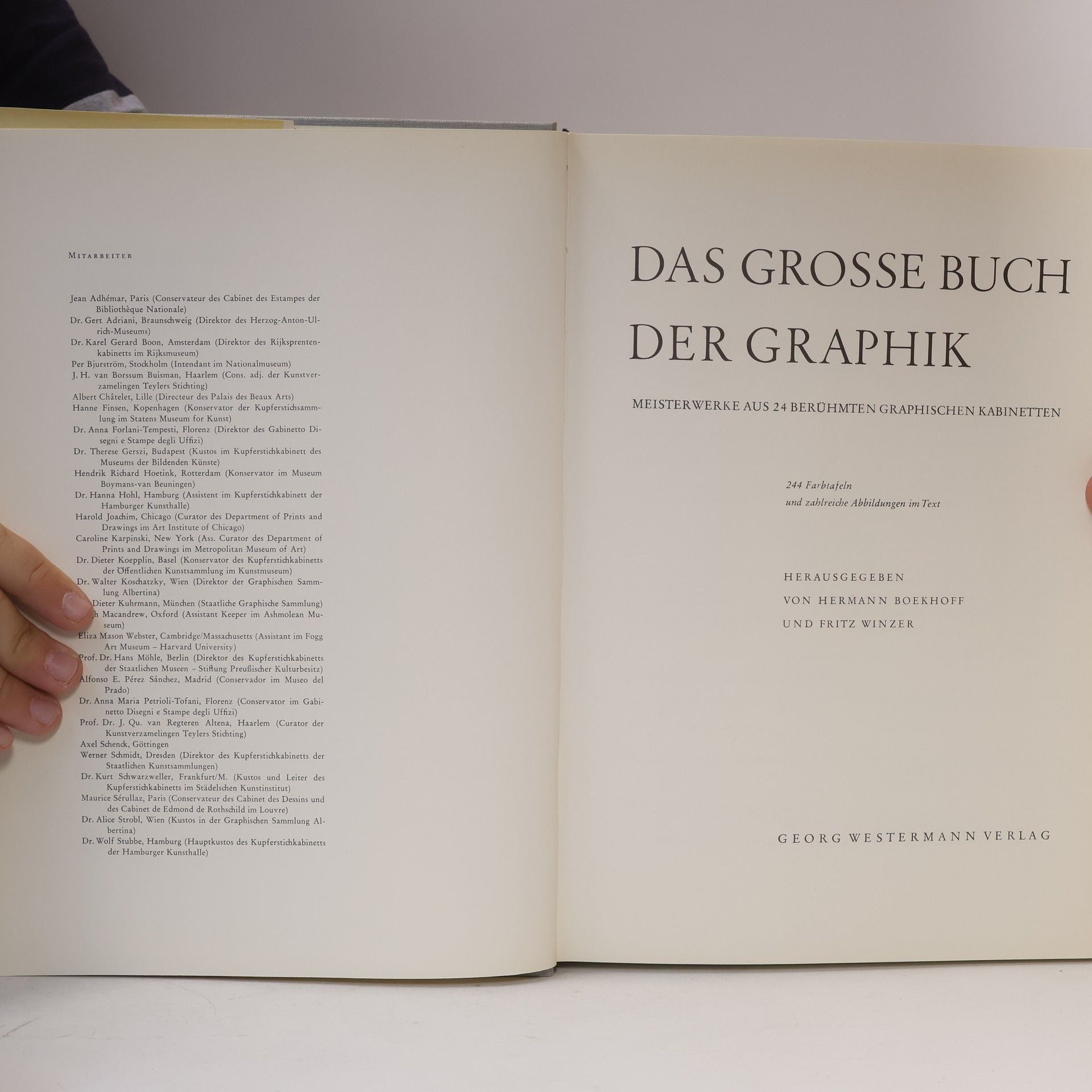 Hermann Boekhoff Das Große Buch der Graphik