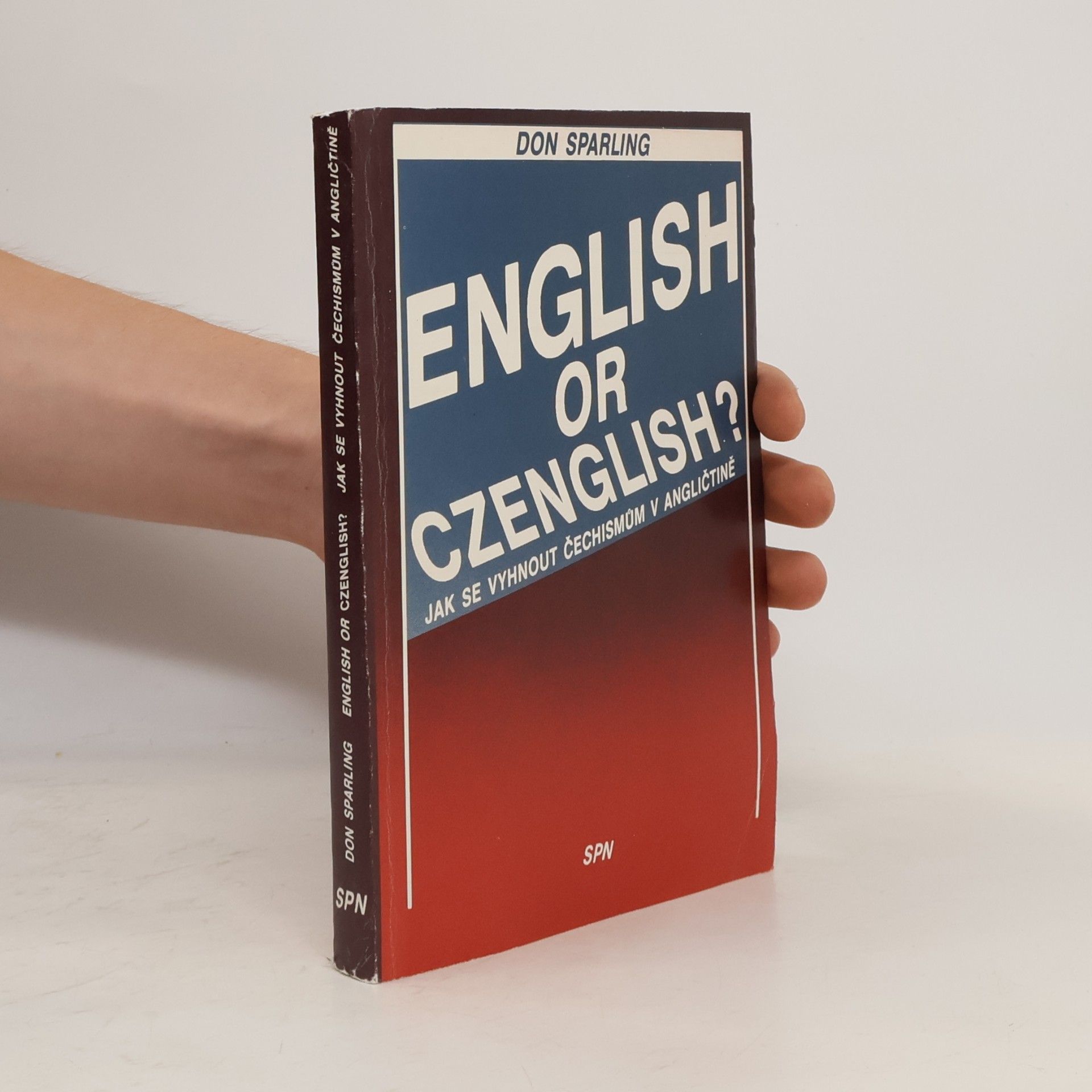 Don Sparling English or Czenglish?