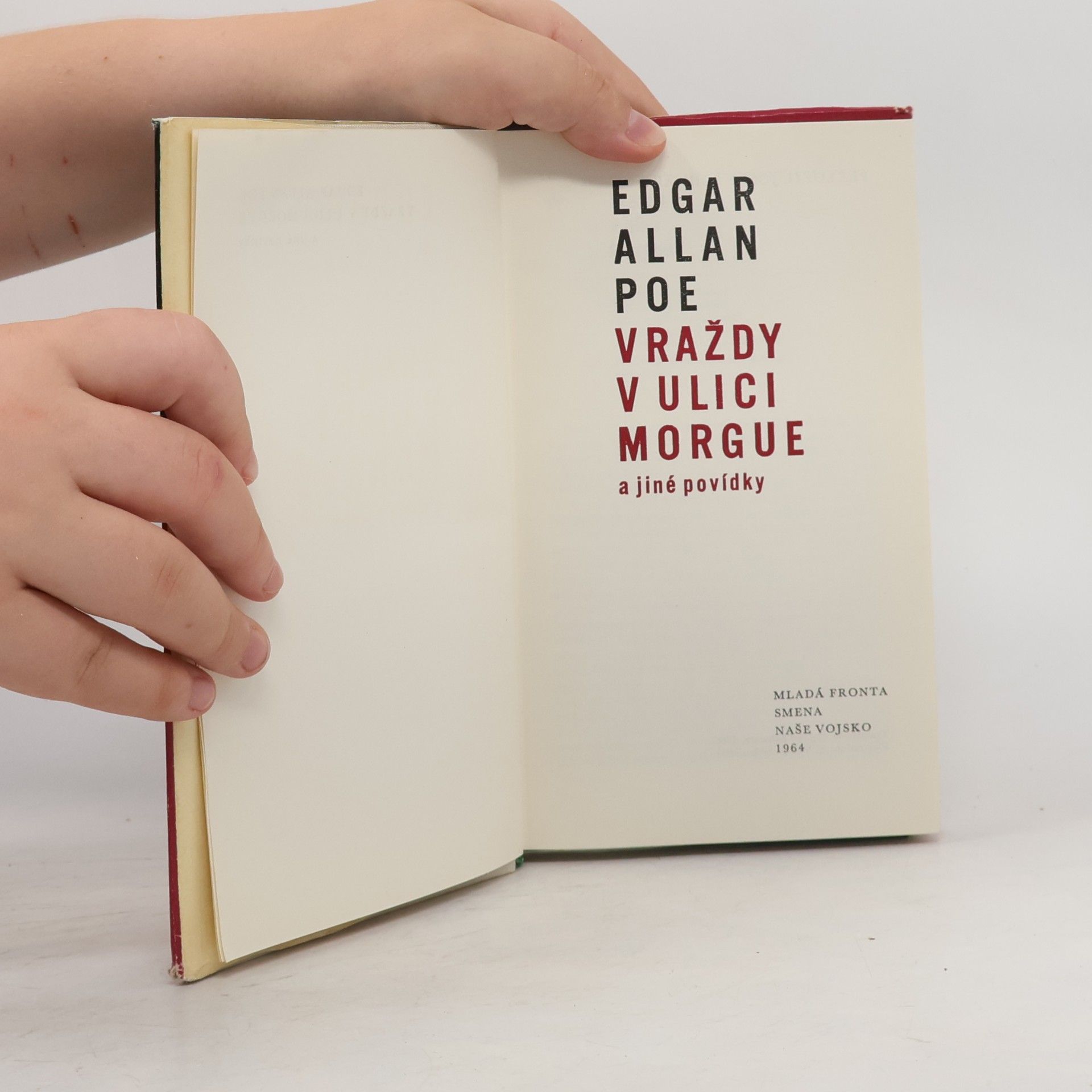 Edgar Allan Poe Vraždy v ulici Morgue