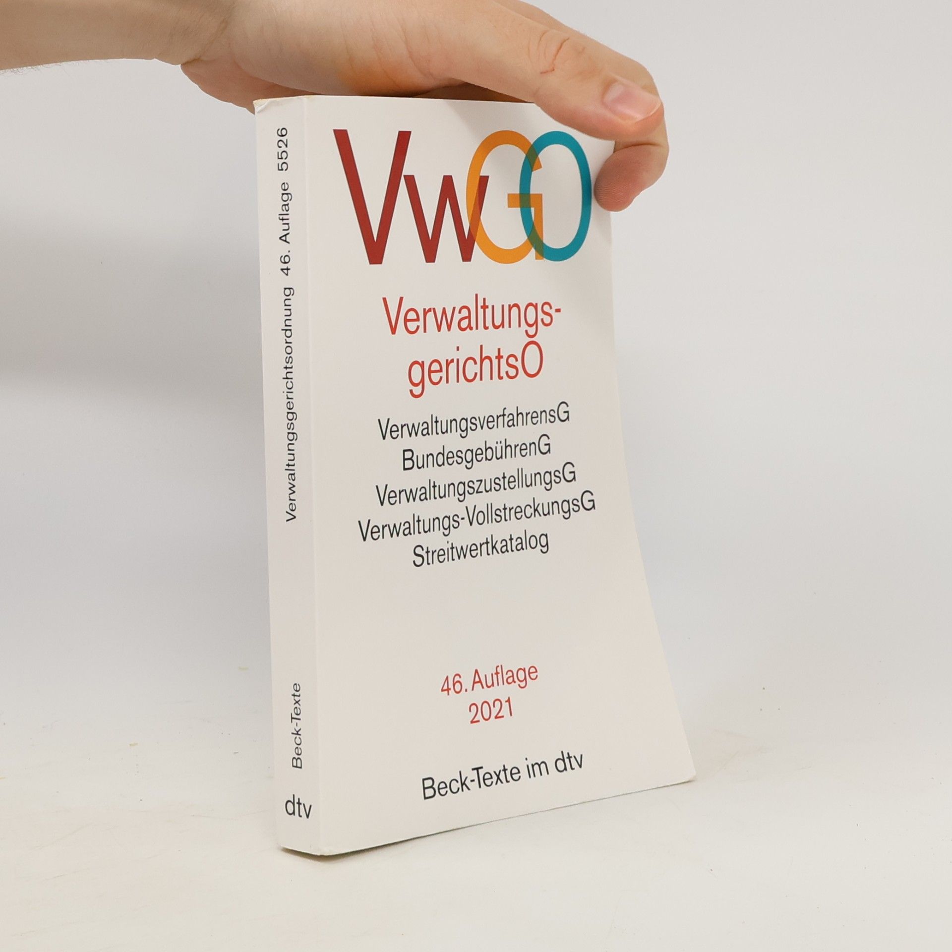 dtv Verlagsgesellschaft Verwaltungsgerichtsordnung, Verwaltungsverfahrensgesetz