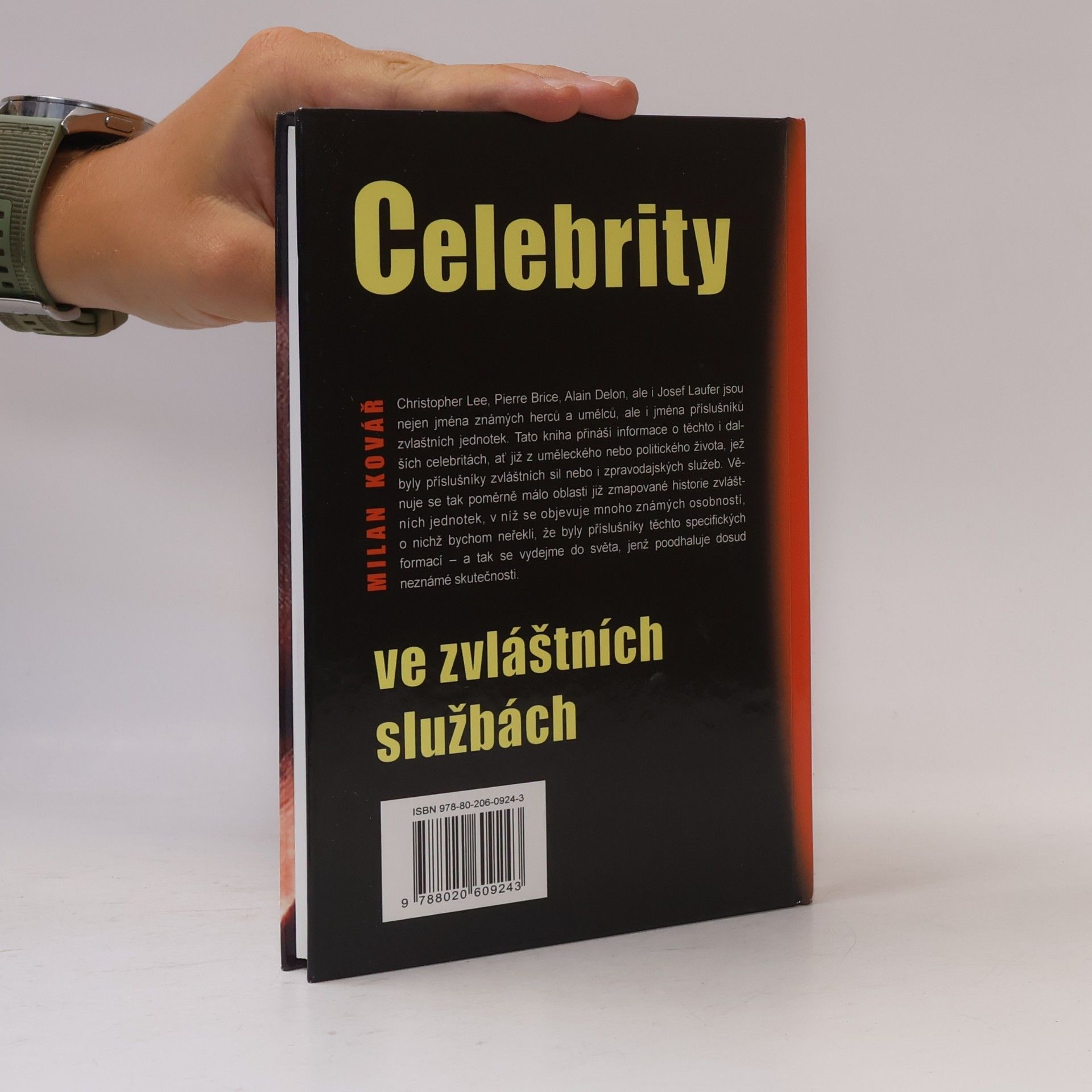 Milan Kovář Celebrity ve zvláštních službách