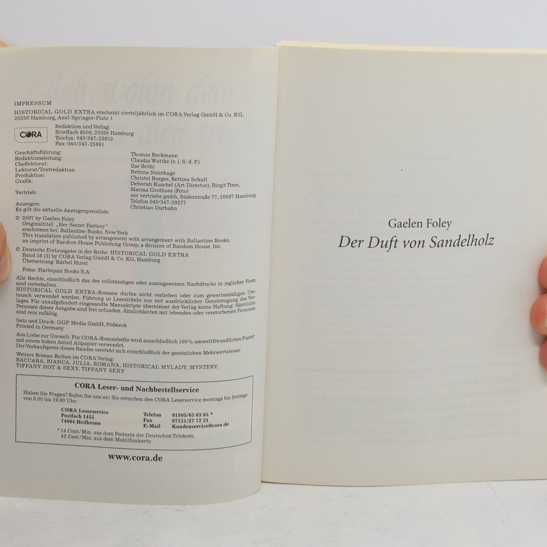 Gaelen Foley Der Duft von Sandelholz
