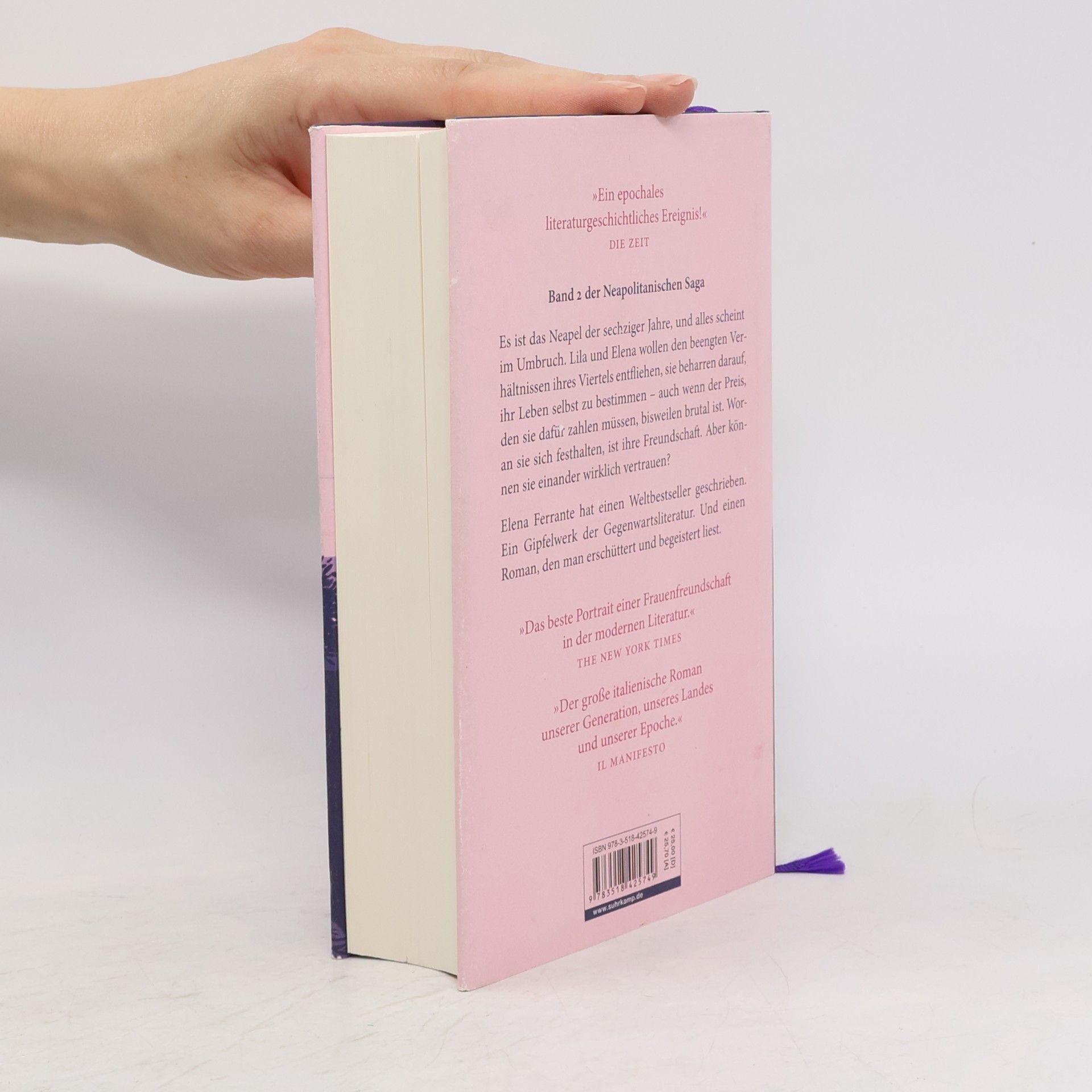 Elena Ferrante Die Geschichte eines neuen Namens: Jugendjahre