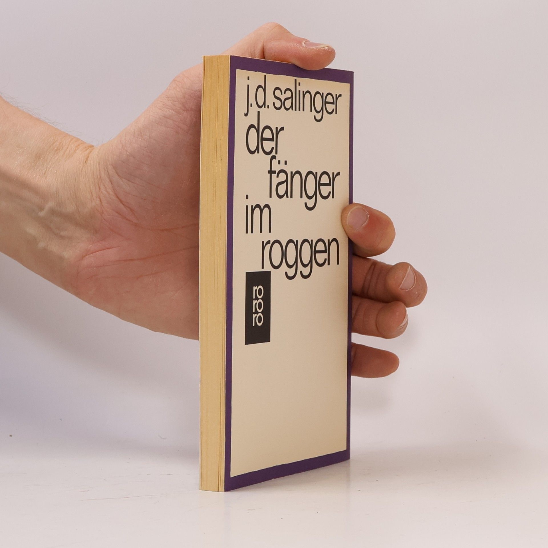 J. D. Salinger Der Fänger im Roggen
