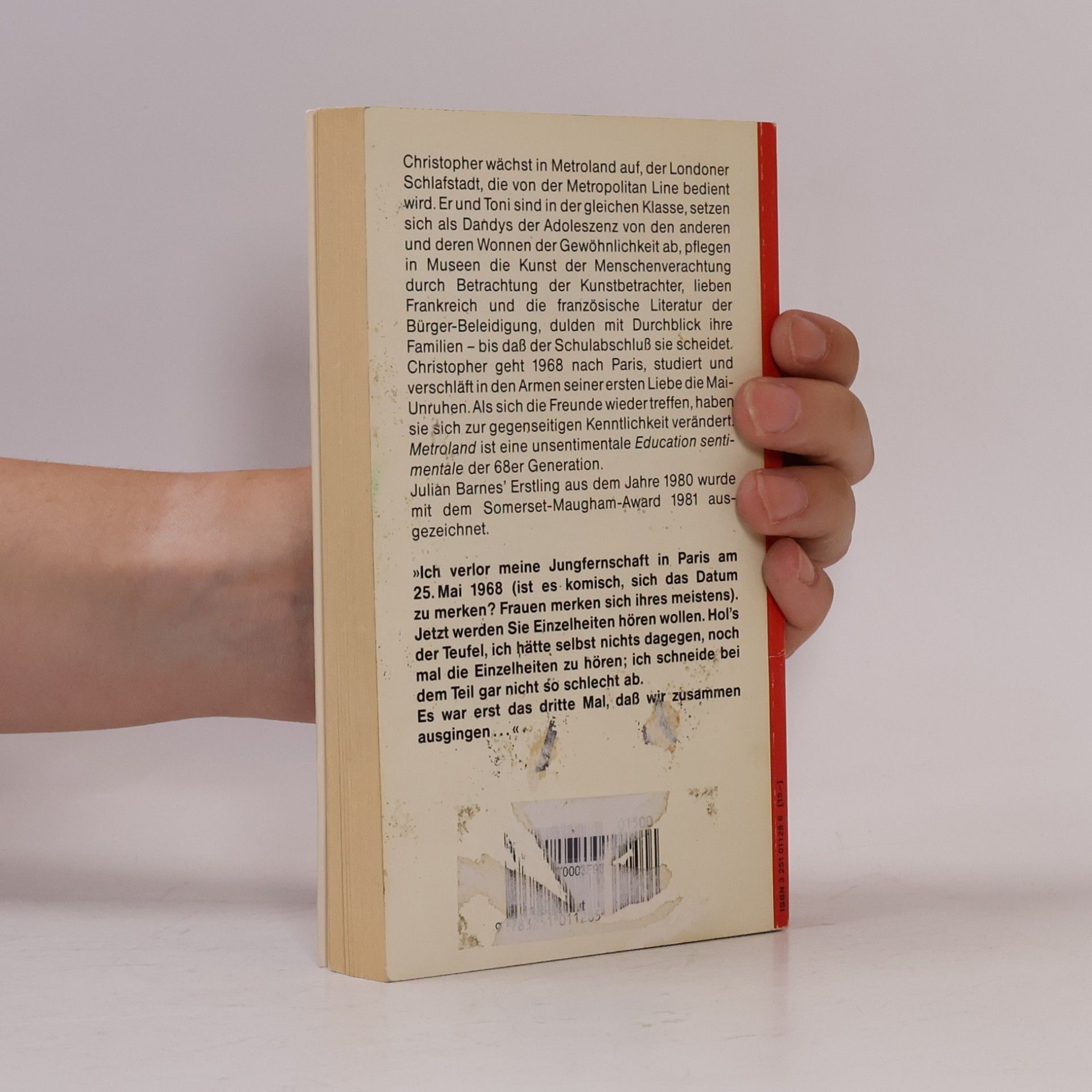 Julian Barnes Metroland
