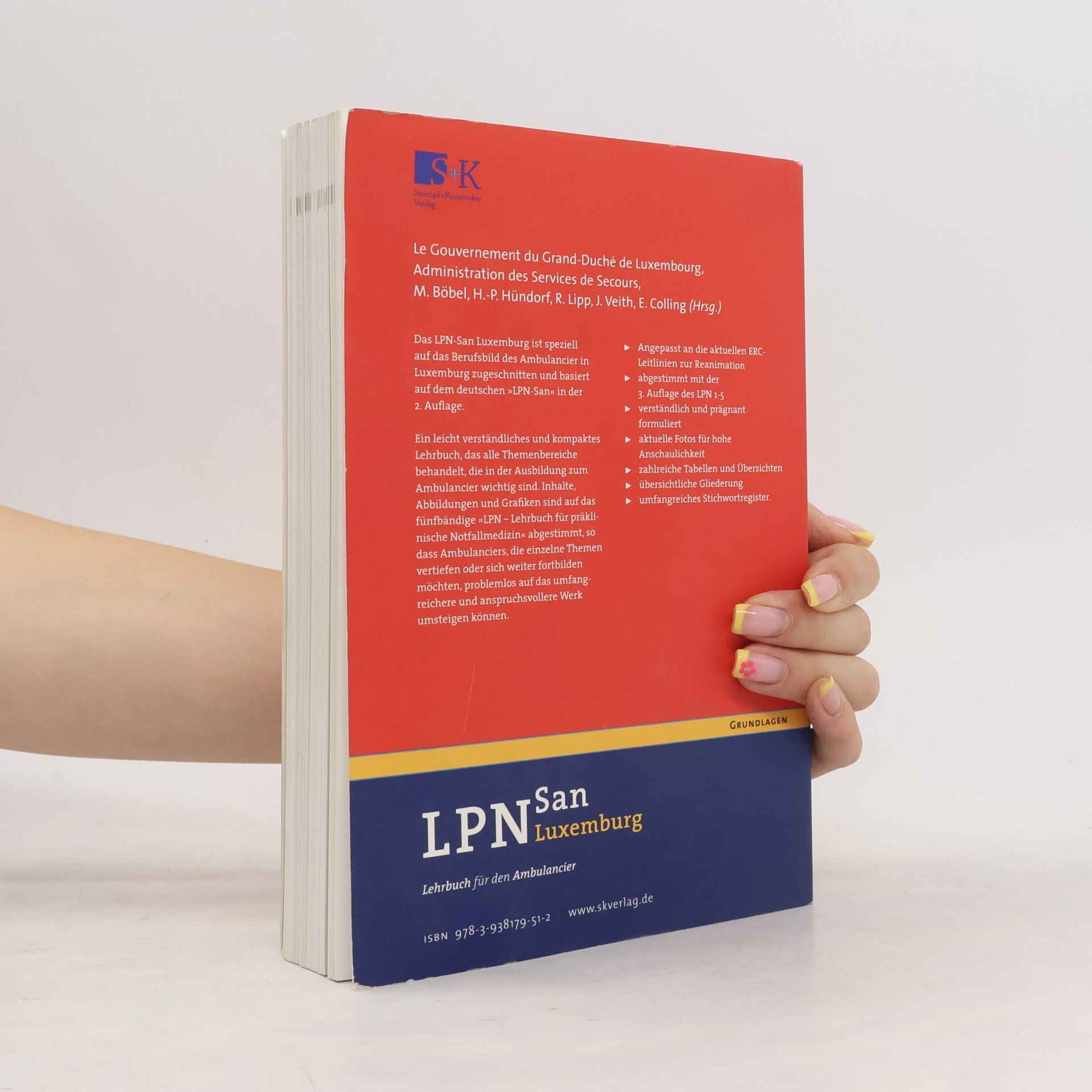 Markus Böbel LPN-San Luxemburg - Lehrbuch für den Ambulancier